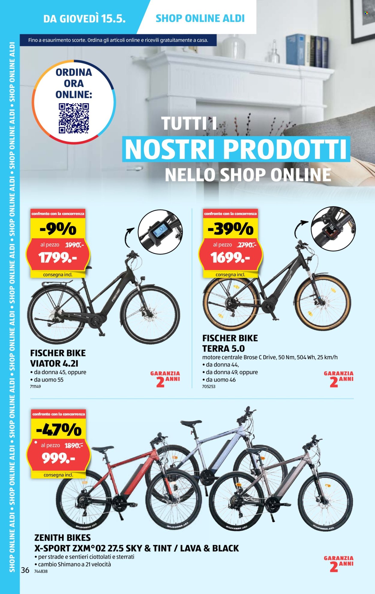 Catalogue Aldi - 15.5.2025 - 21.5.2025. Page 36.