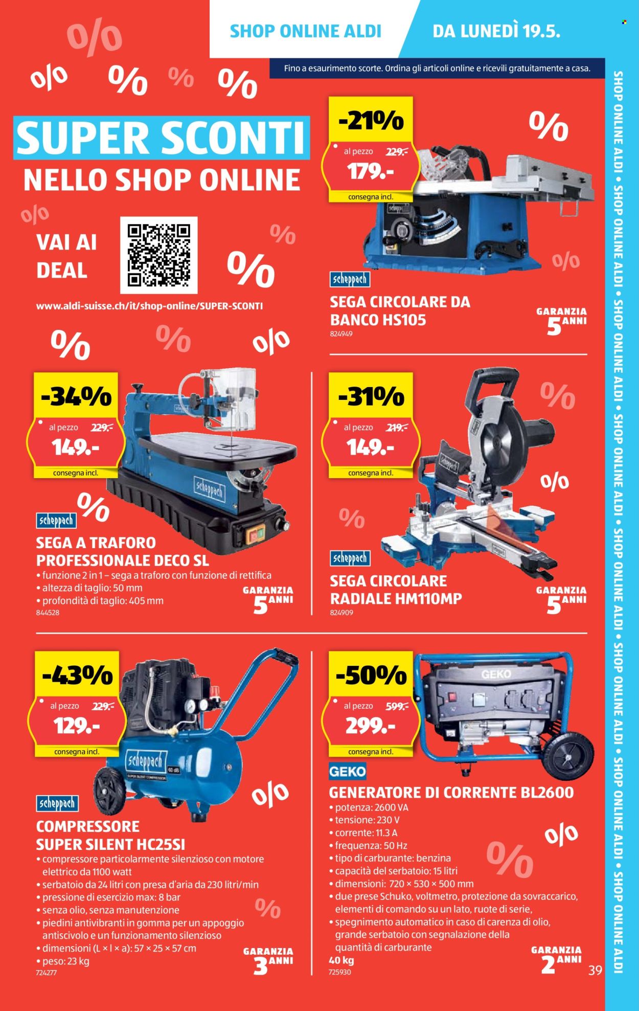 Catalogue Aldi - 15.5.2025 - 21.5.2025. Page 39.