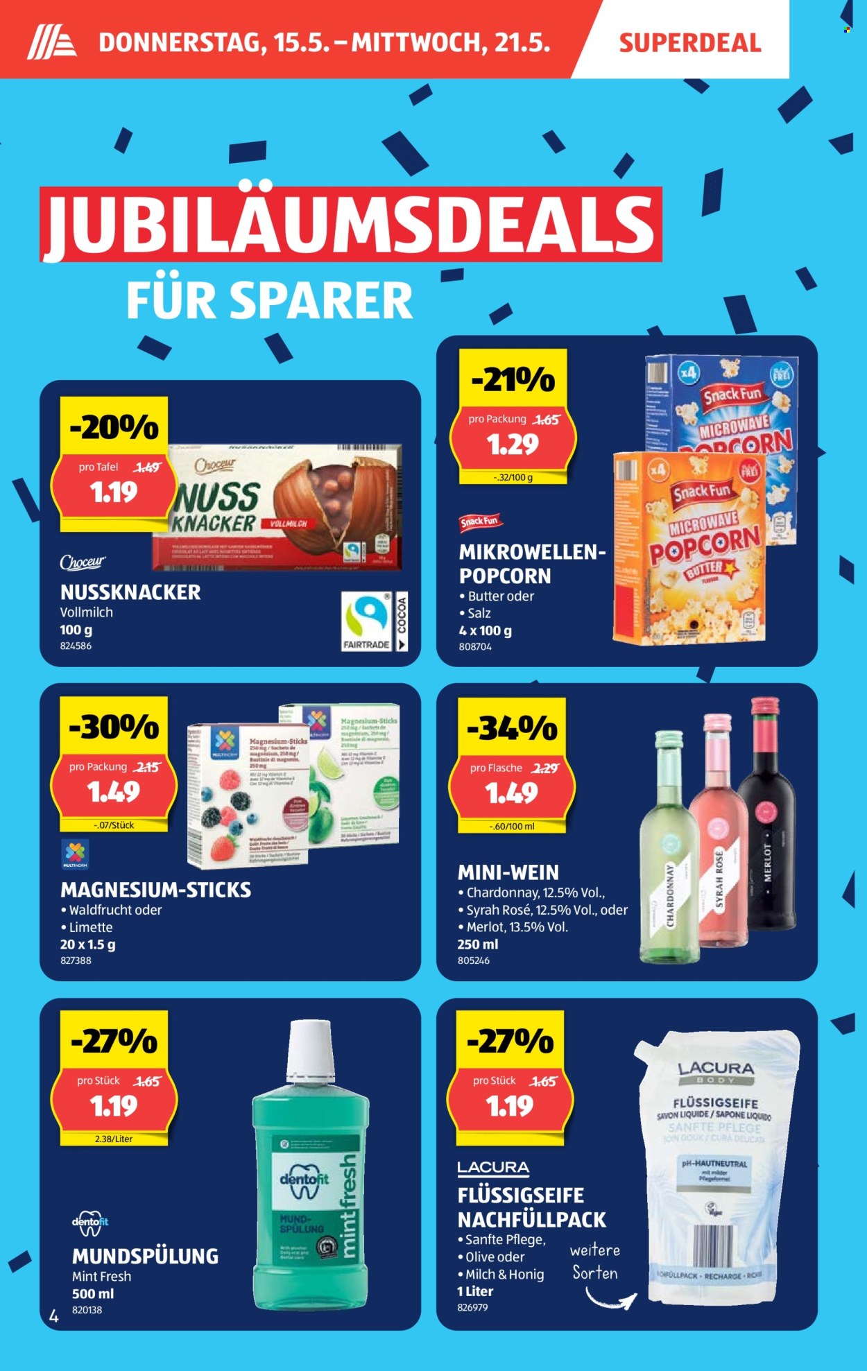 Catalogue Aldi - 15.5.2025 - 21.5.2025. Page 4.
