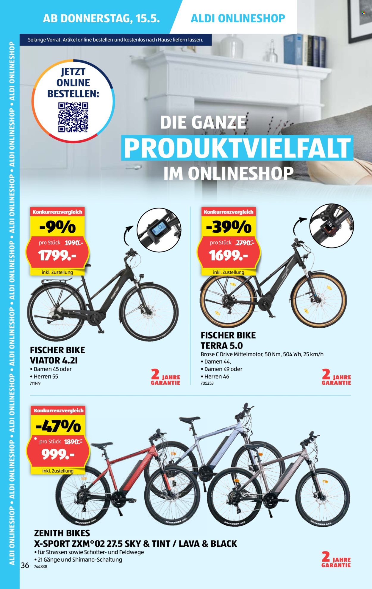 Catalogue Aldi - 15.5.2025 - 21.5.2025. Page 36.