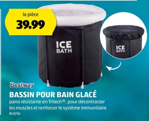 BASSIN POUR BAIN GLACÉ