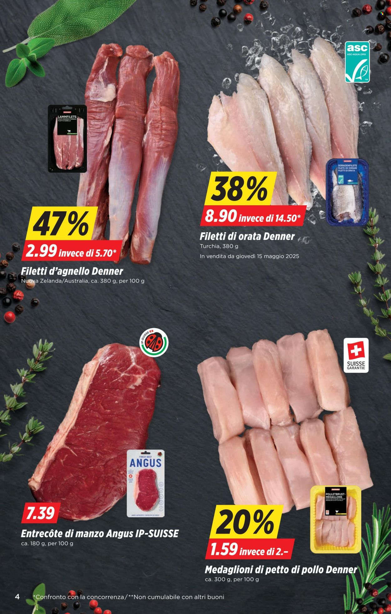 Catalogue Denner - 13.5.2025 - 19.5.2025. Page 4.