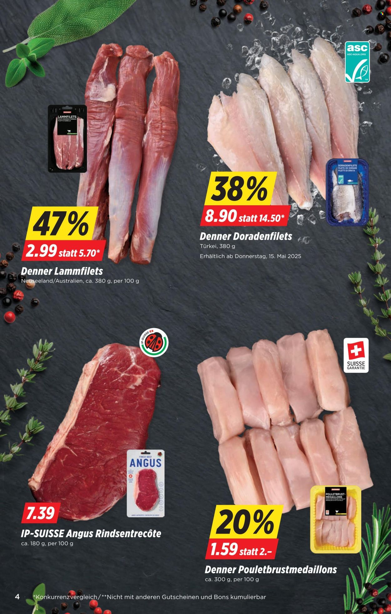 Catalogue Denner - 13.5.2025 - 19.5.2025. Page 4.