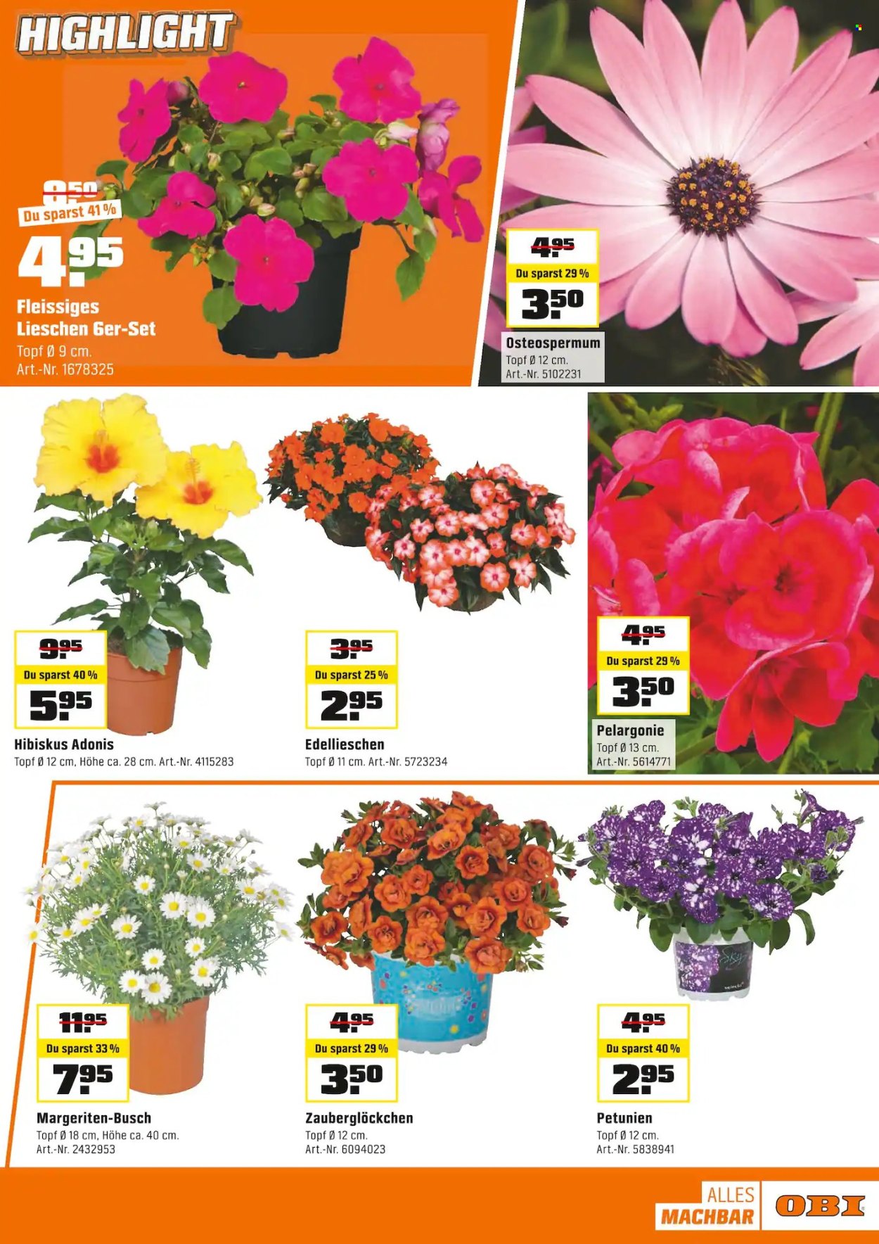 Catalogue OBI - 11.5.2025 - 24.5.2025. Page 3.