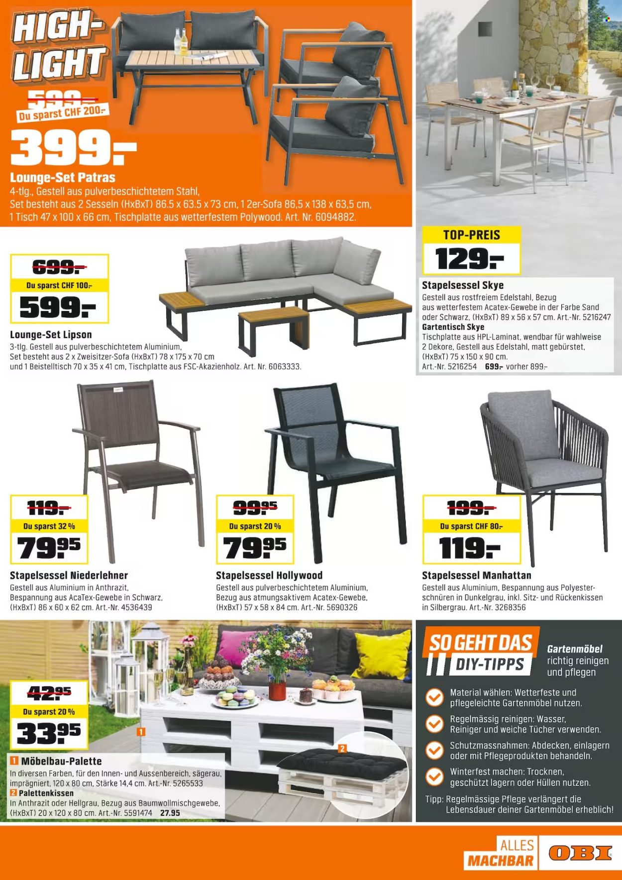 Catalogue OBI - 11.5.2025 - 24.5.2025. Page 7.