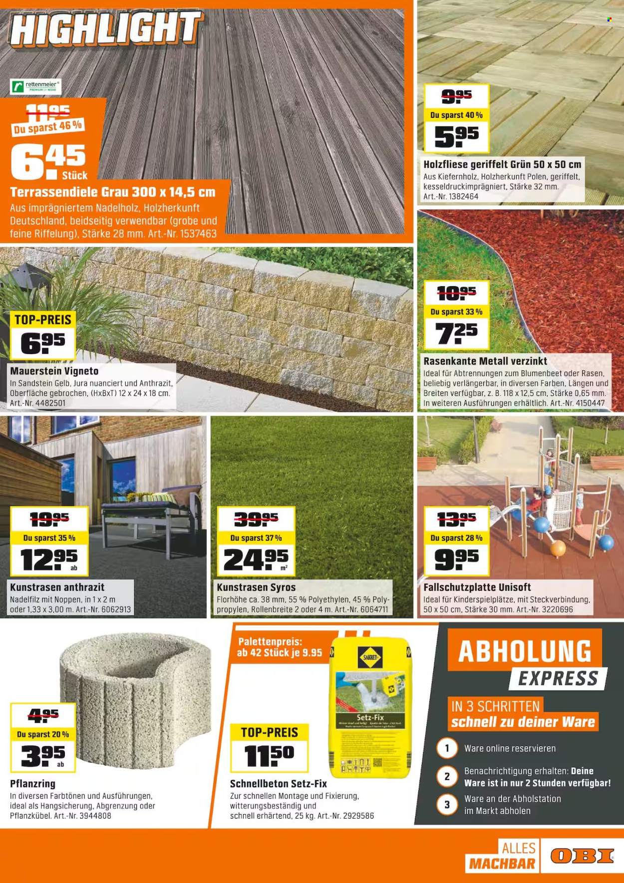 Catalogue OBI - 11.5.2025 - 24.5.2025. Page 9.