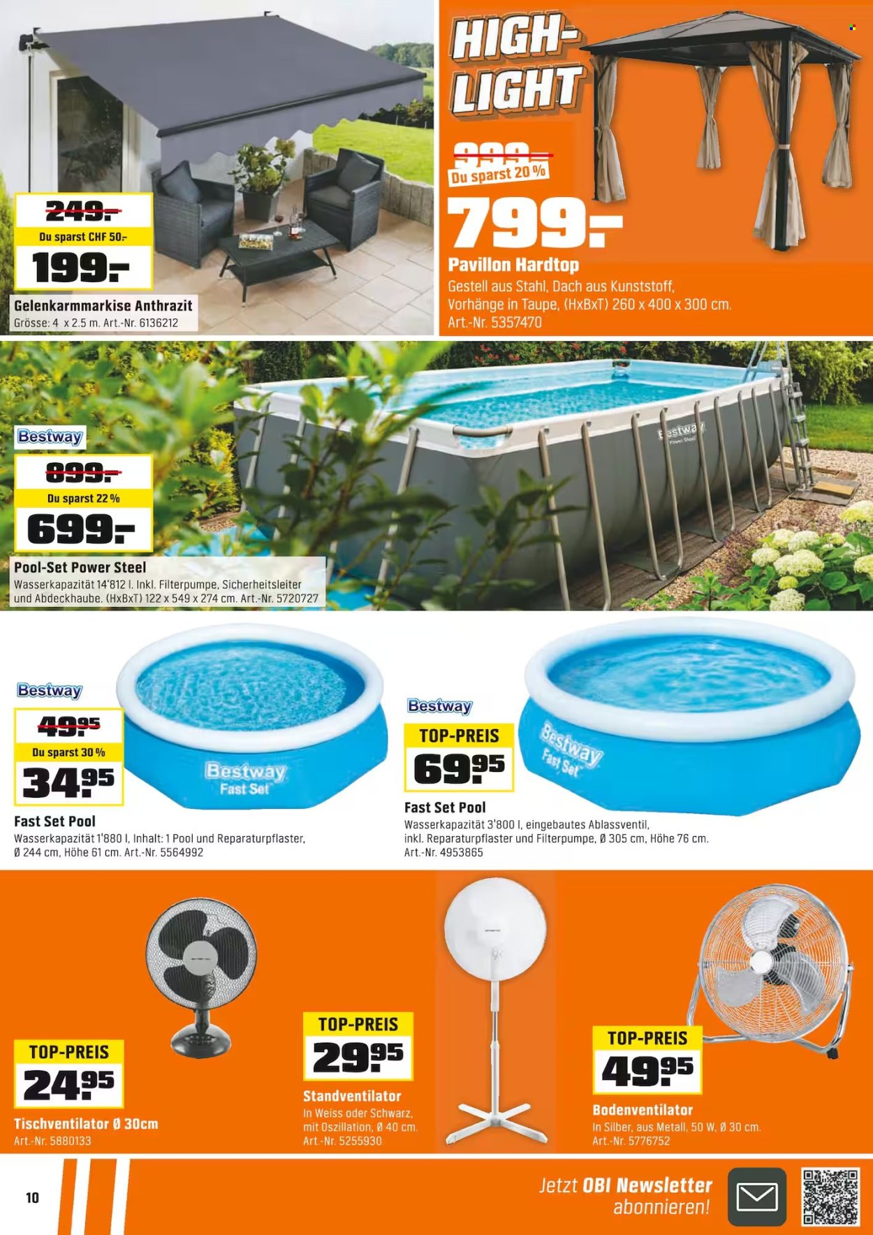 Catalogue OBI - 11.5.2025 - 24.5.2025. Page 10.