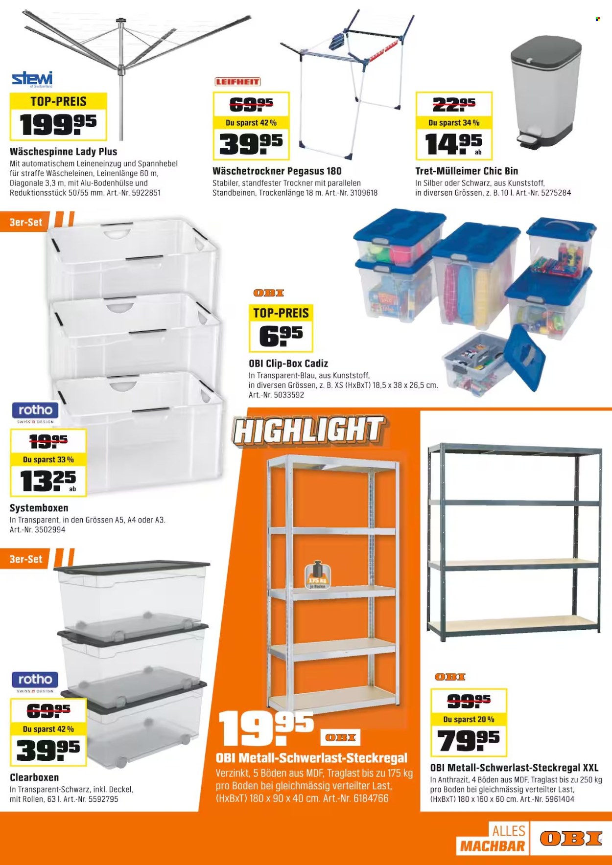 Catalogue OBI - 11.5.2025 - 24.5.2025. Page 13.