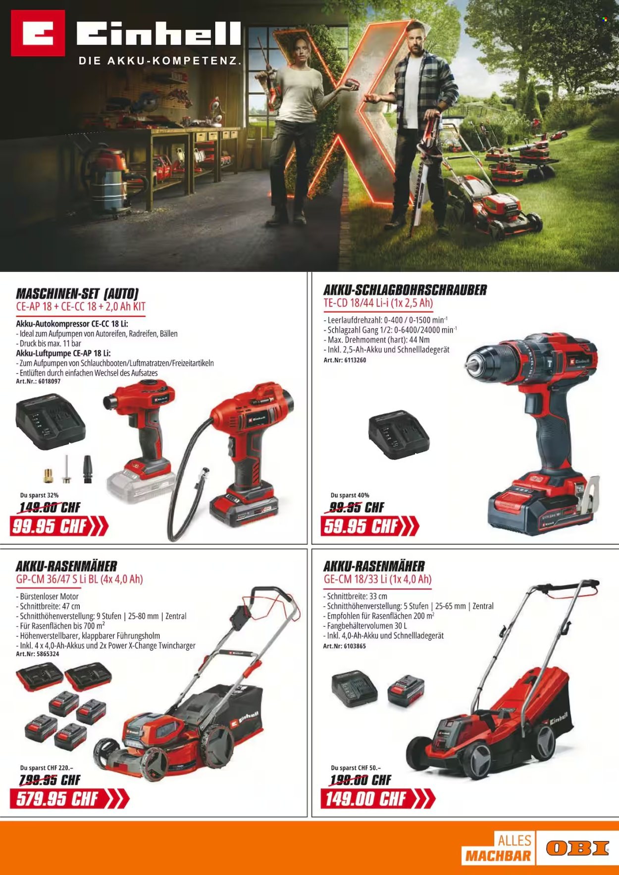 Catalogue OBI - 11.5.2025 - 24.5.2025. Page 17.