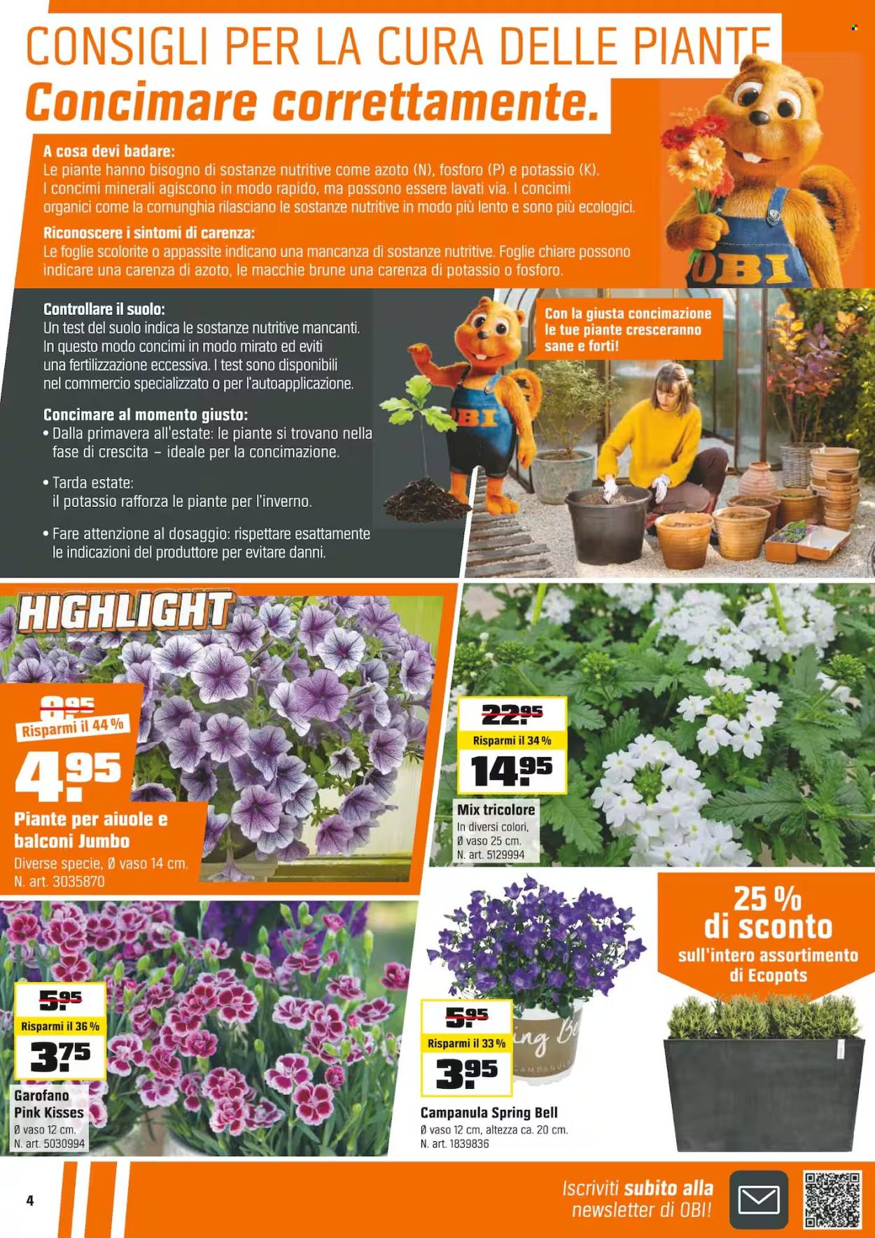Catalogue OBI - 11.5.2025 - 24.5.2025. Page 4.