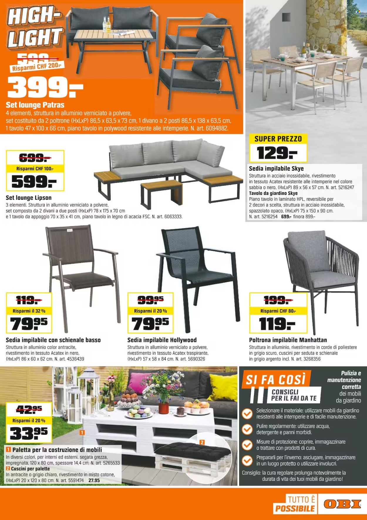 Catalogue OBI - 11.5.2025 - 24.5.2025. Page 7.