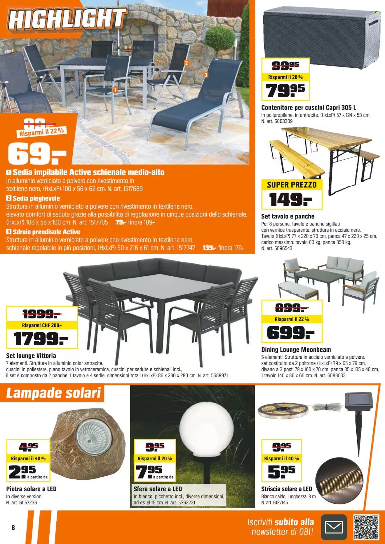 Catalogue OBI - 11.5.2025 - 24.5.2025. Page 8.