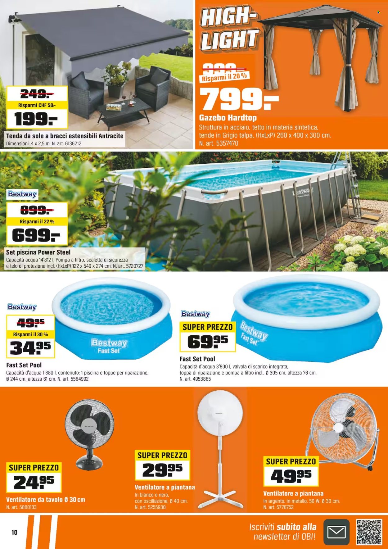 Catalogue OBI - 11.5.2025 - 24.5.2025. Page 10.