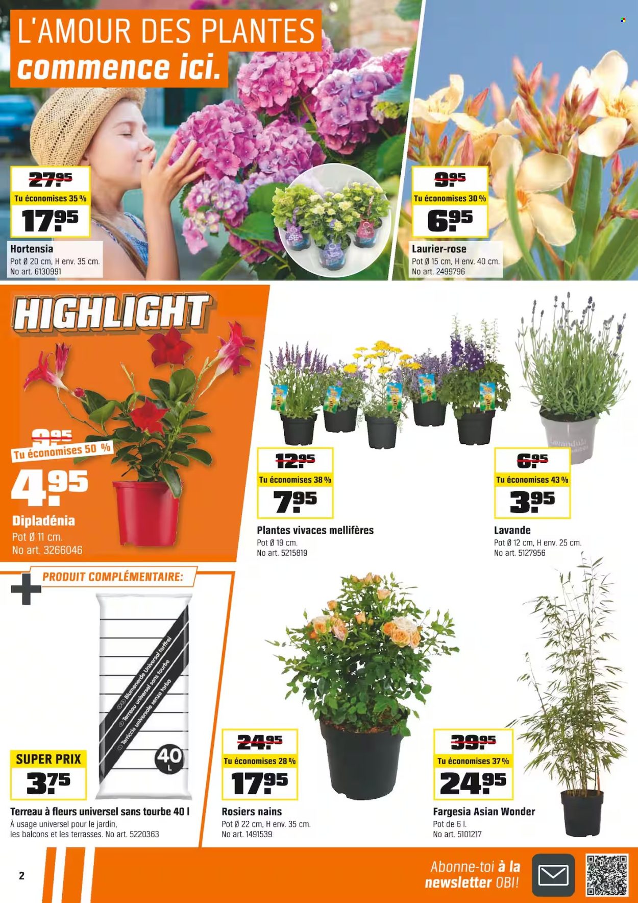 Catalogue OBI - 11.5.2025 - 24.5.2025. Page 2.
