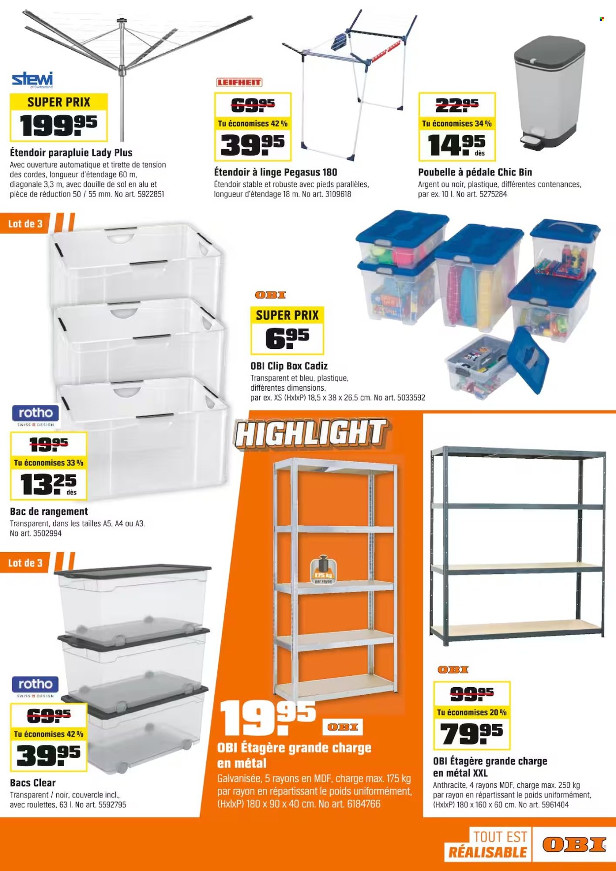 Catalogue OBI - 11.5.2025 - 24.5.2025. Page 13.