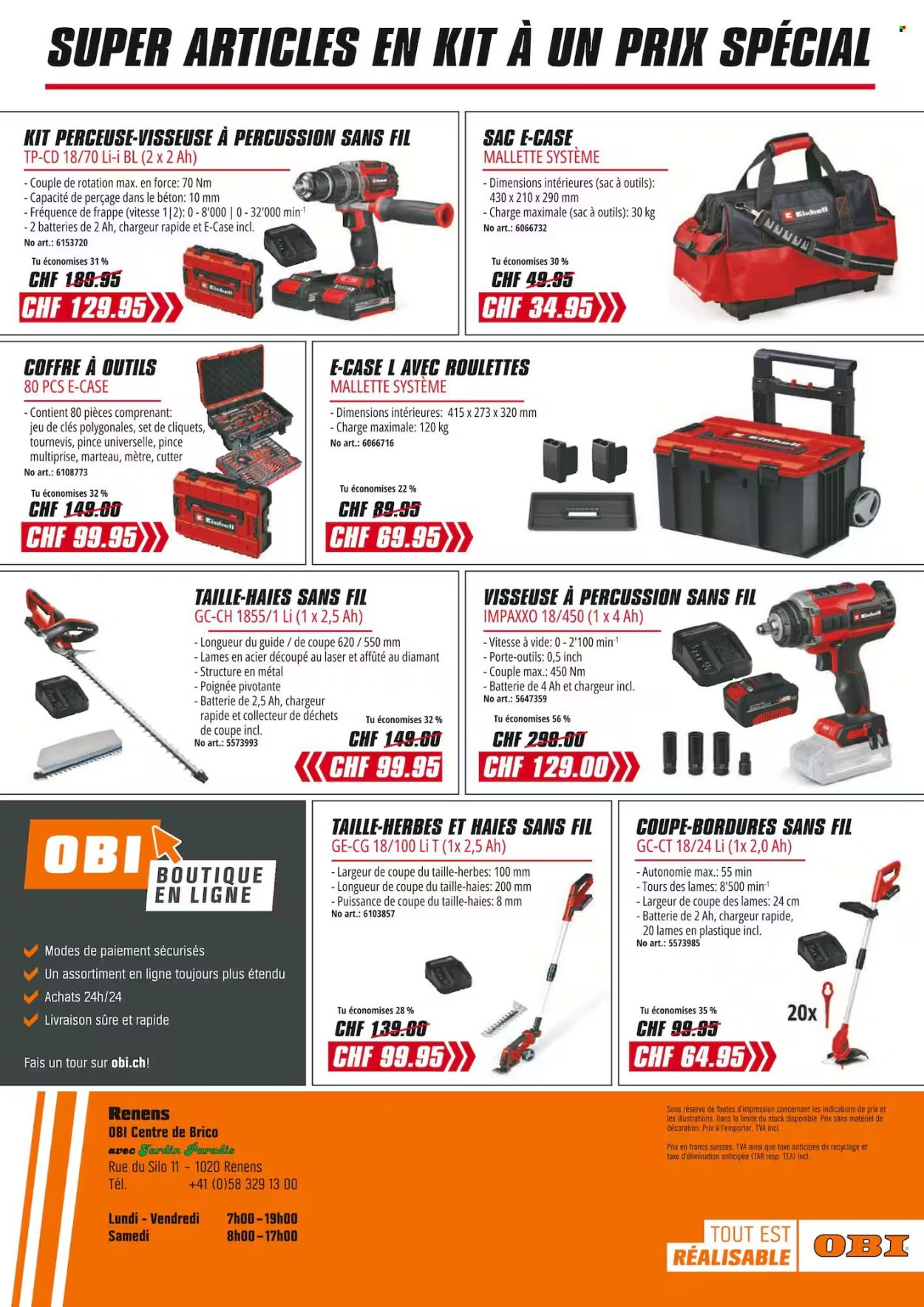 Catalogue OBI - 11.5.2025 - 24.5.2025. Page 20.