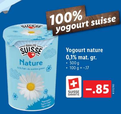 YOGOURT NATURE