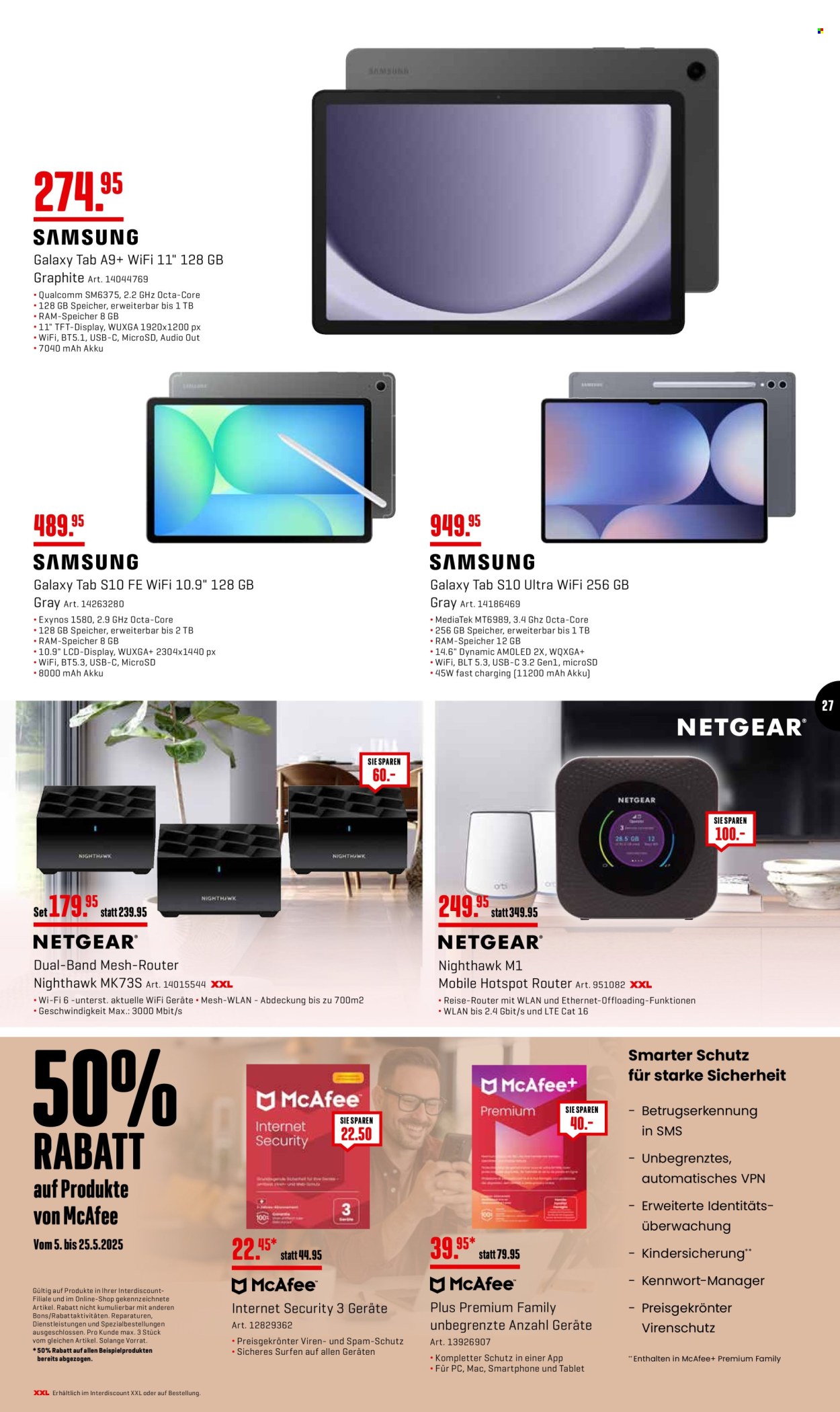 Catalogue Interdiscount - 12.5.2025 - 25.5.2025. Page 27.