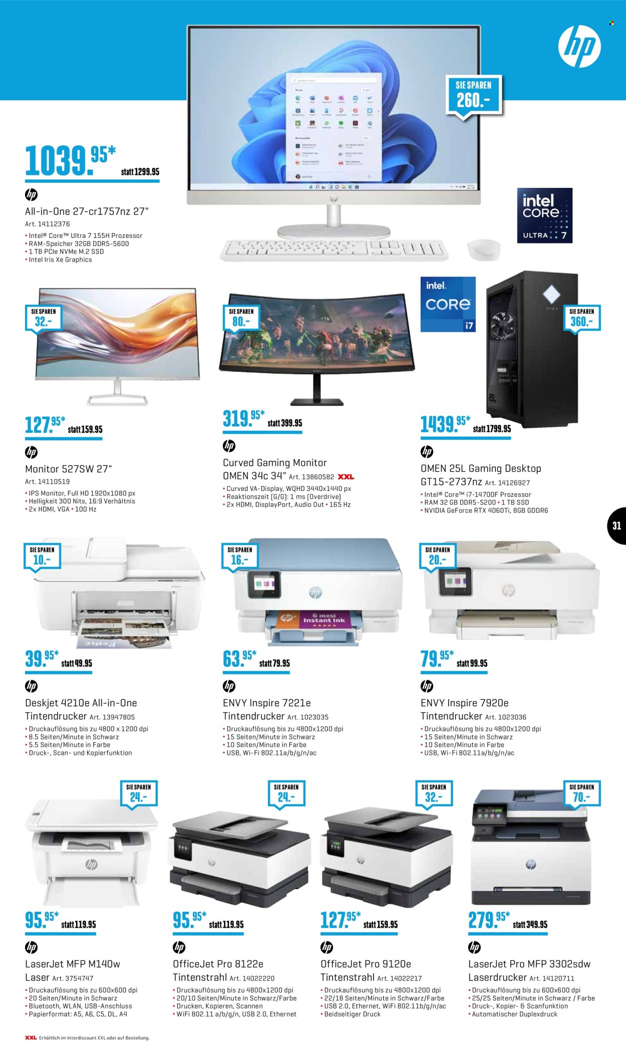 Catalogue Interdiscount - 12.5.2025 - 25.5.2025. Page 31.