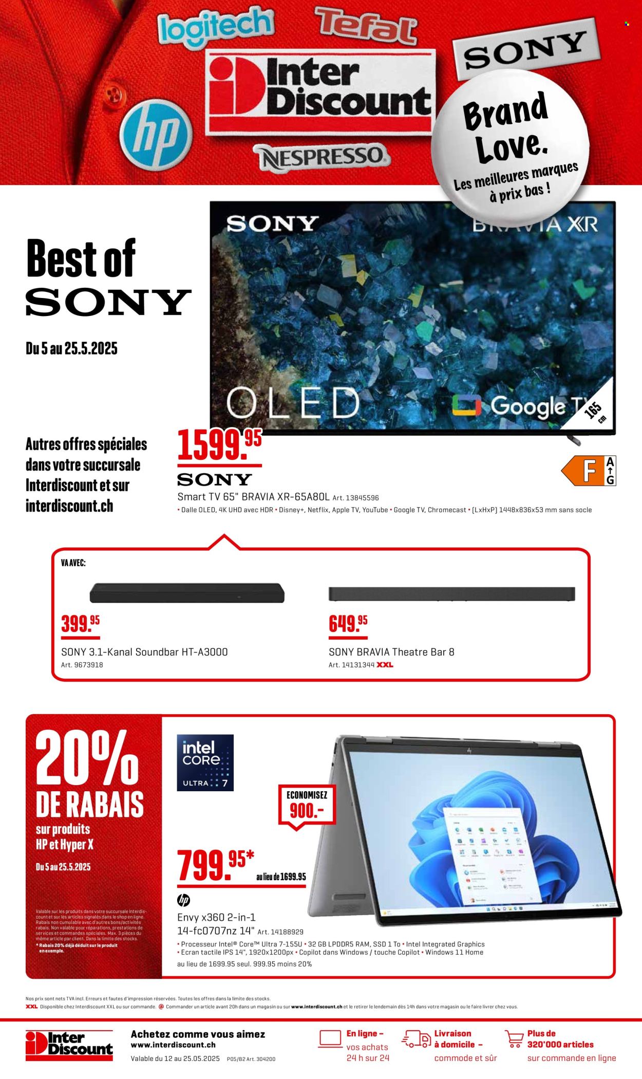 Catalogue Interdiscount - 12.5.2025 - 25.5.2025. Page 1.