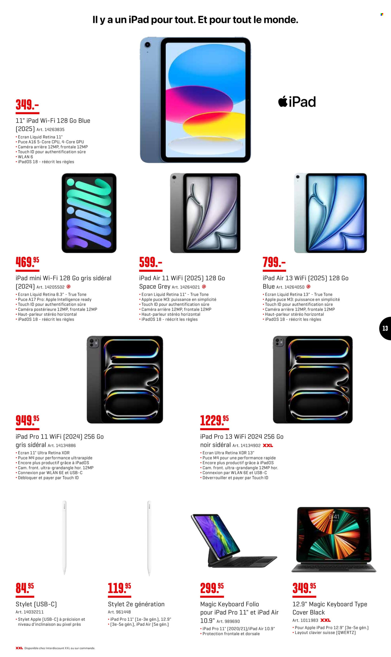 Catalogue Interdiscount - 12.5.2025 - 25.5.2025. Page 13.