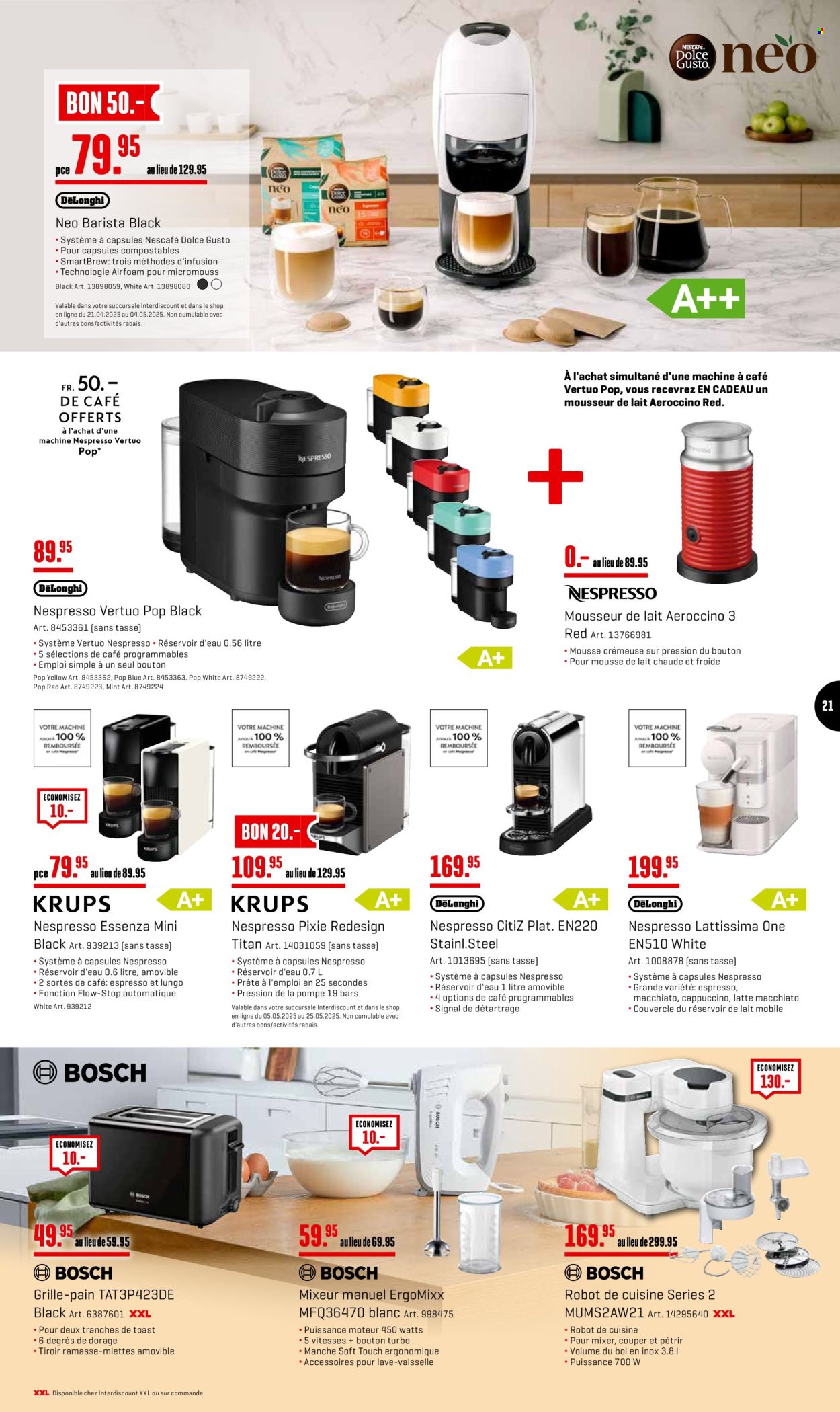 Catalogue Interdiscount - 12.5.2025 - 25.5.2025. Page 21.