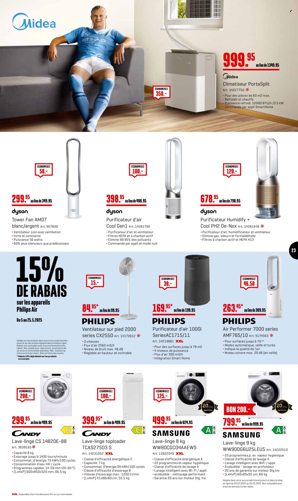 Catalogue Interdiscount - 12.5.2025 - 25.5.2025. Page 23.