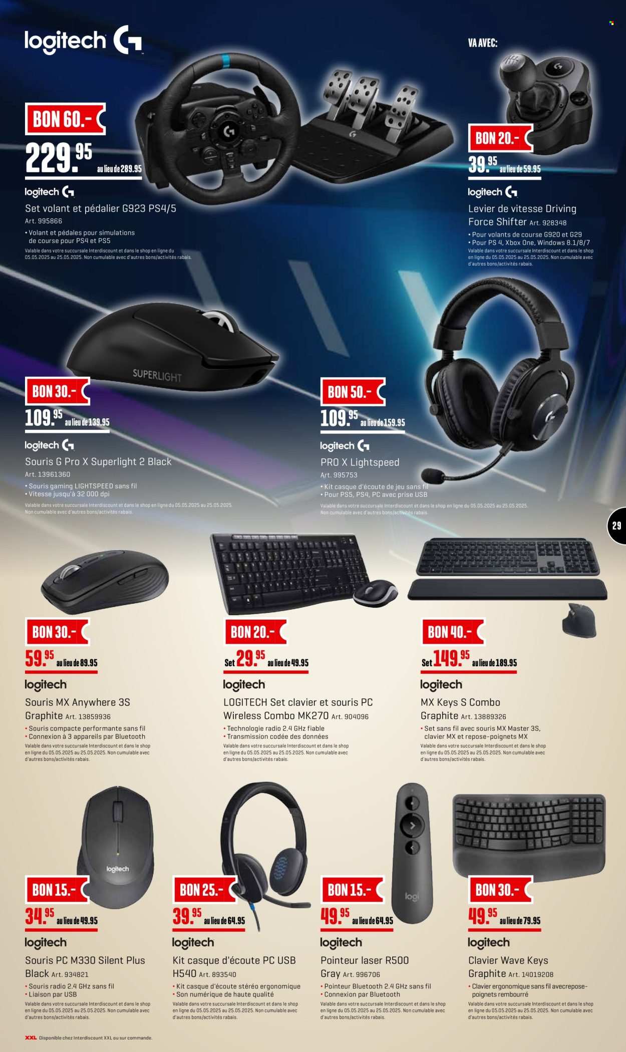 Catalogue Interdiscount - 12.5.2025 - 25.5.2025. Page 29.