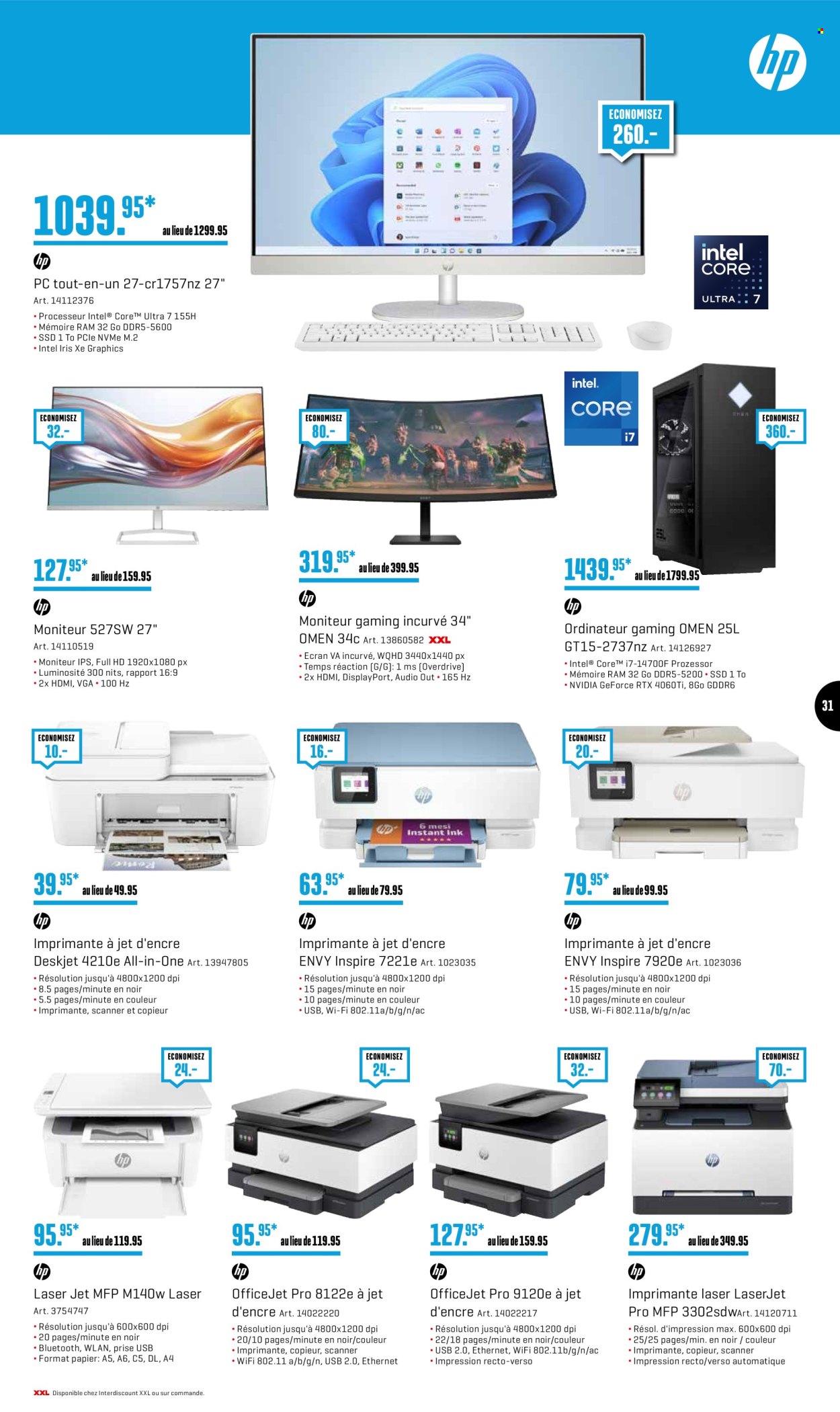 Catalogue Interdiscount - 12.5.2025 - 25.5.2025. Page 31.
