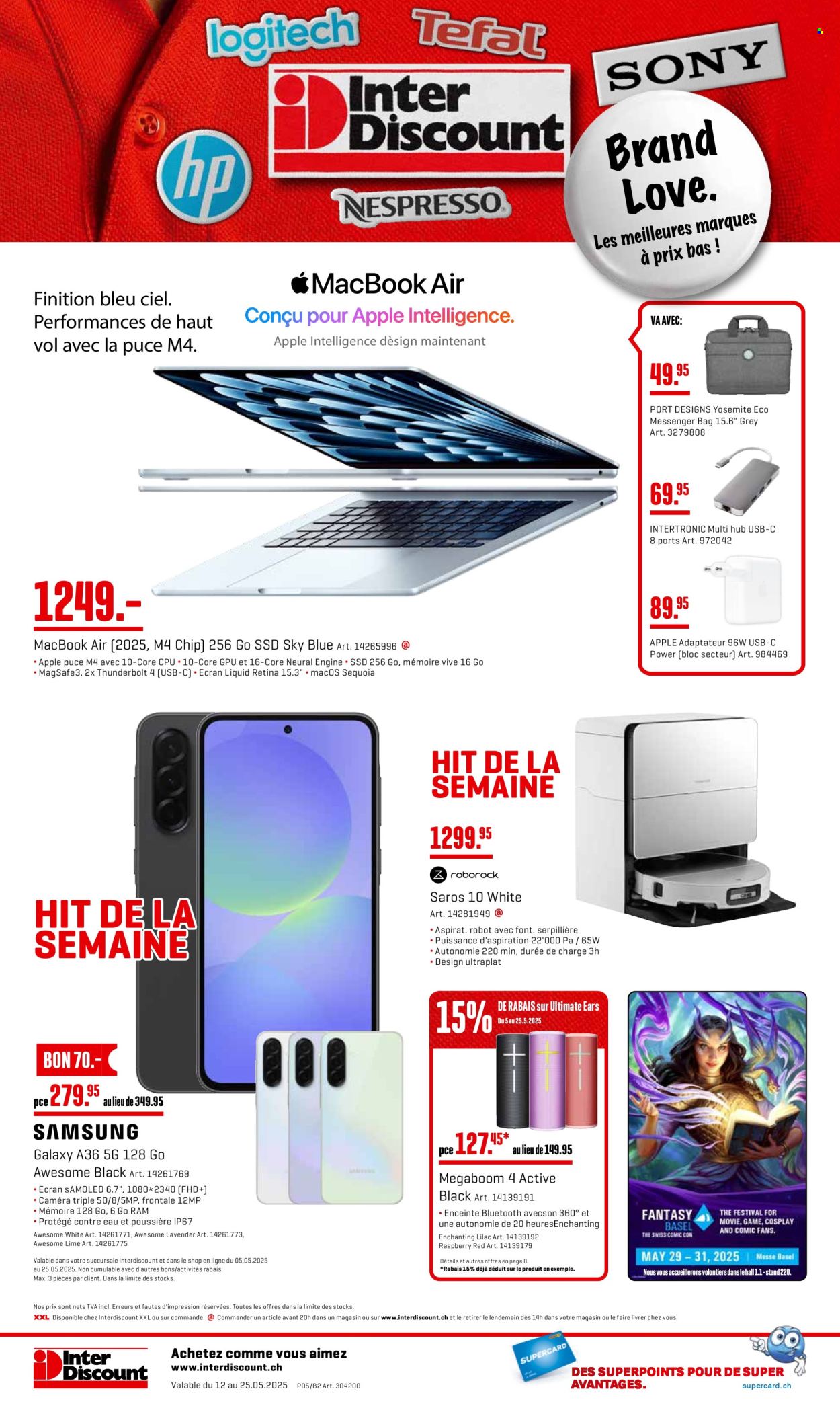 Catalogue Interdiscount - 12.5.2025 - 25.5.2025. Page 32.