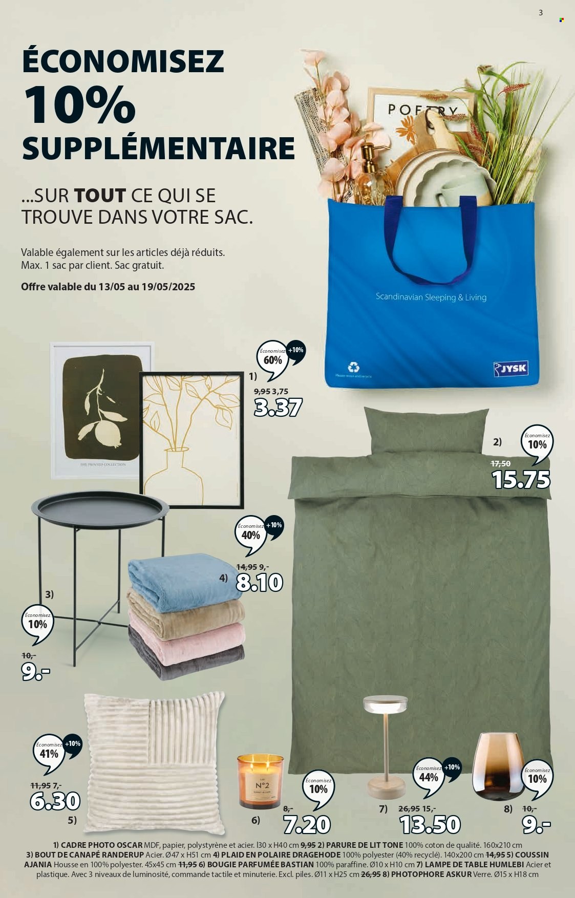 Catalogue JYSK - 13.5.2025 - 19.5.2025. Page 3.