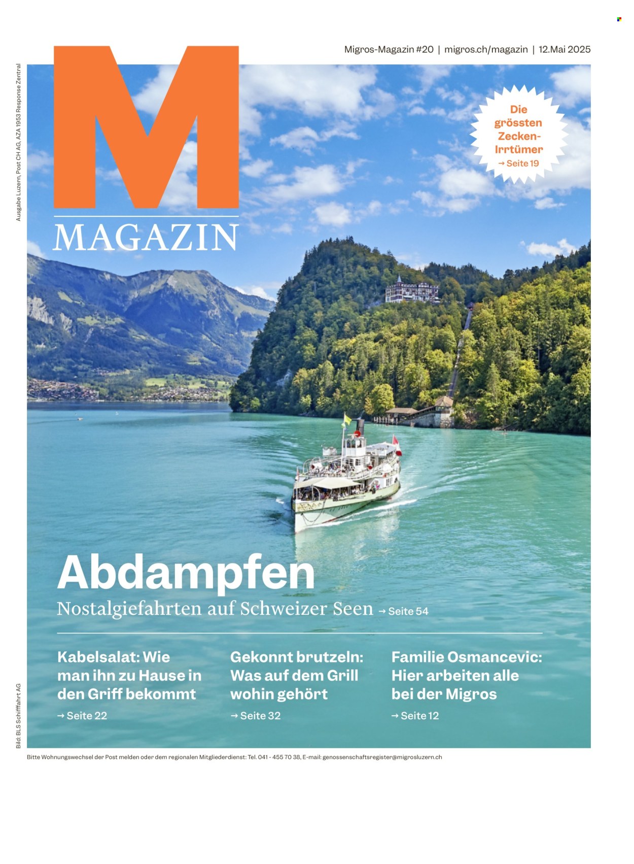 Catalogue Migros - 13.5.2025 - 19.5.2025. Page 1.