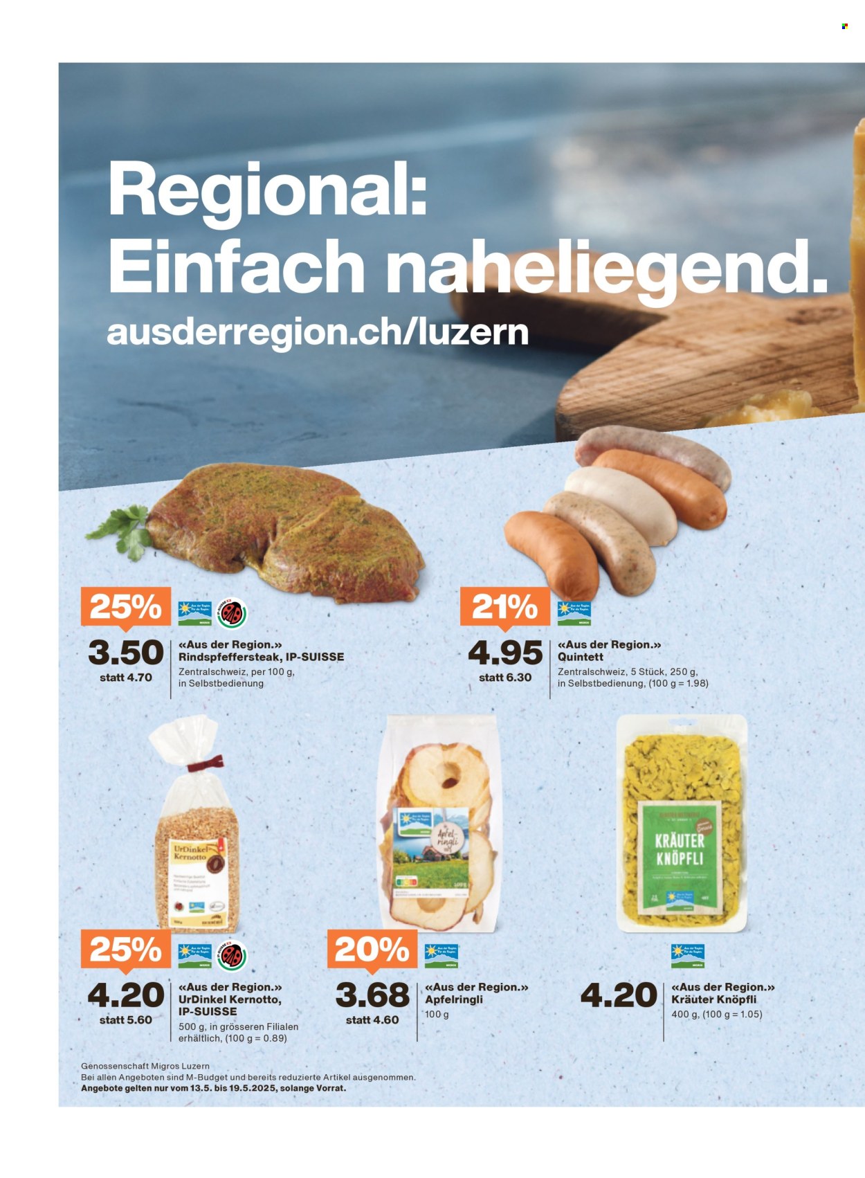 Catalogue Migros - 13.5.2025 - 19.5.2025. Page 2.