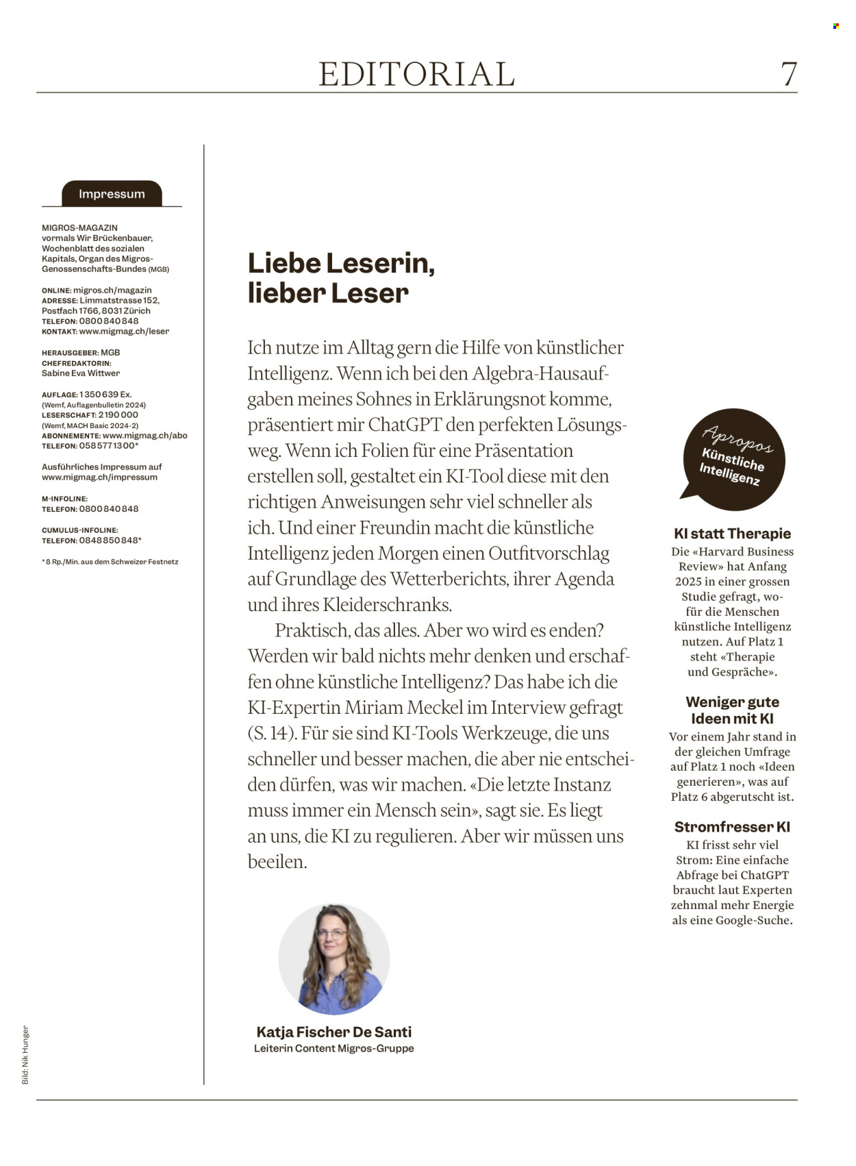 Catalogue Migros - 13.5.2025 - 19.5.2025. Page 7.