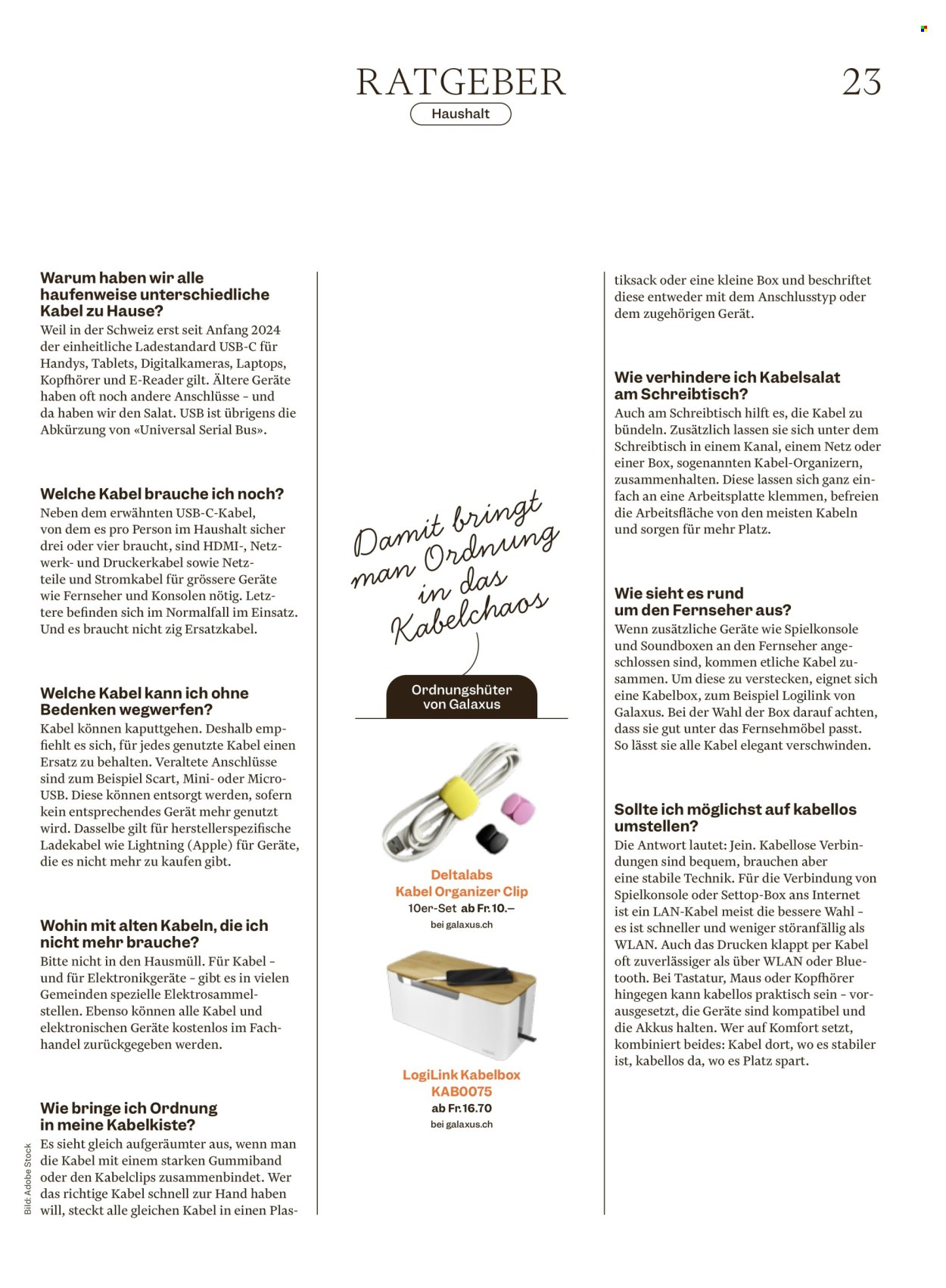 Catalogue Migros - 13.5.2025 - 19.5.2025. Page 23.