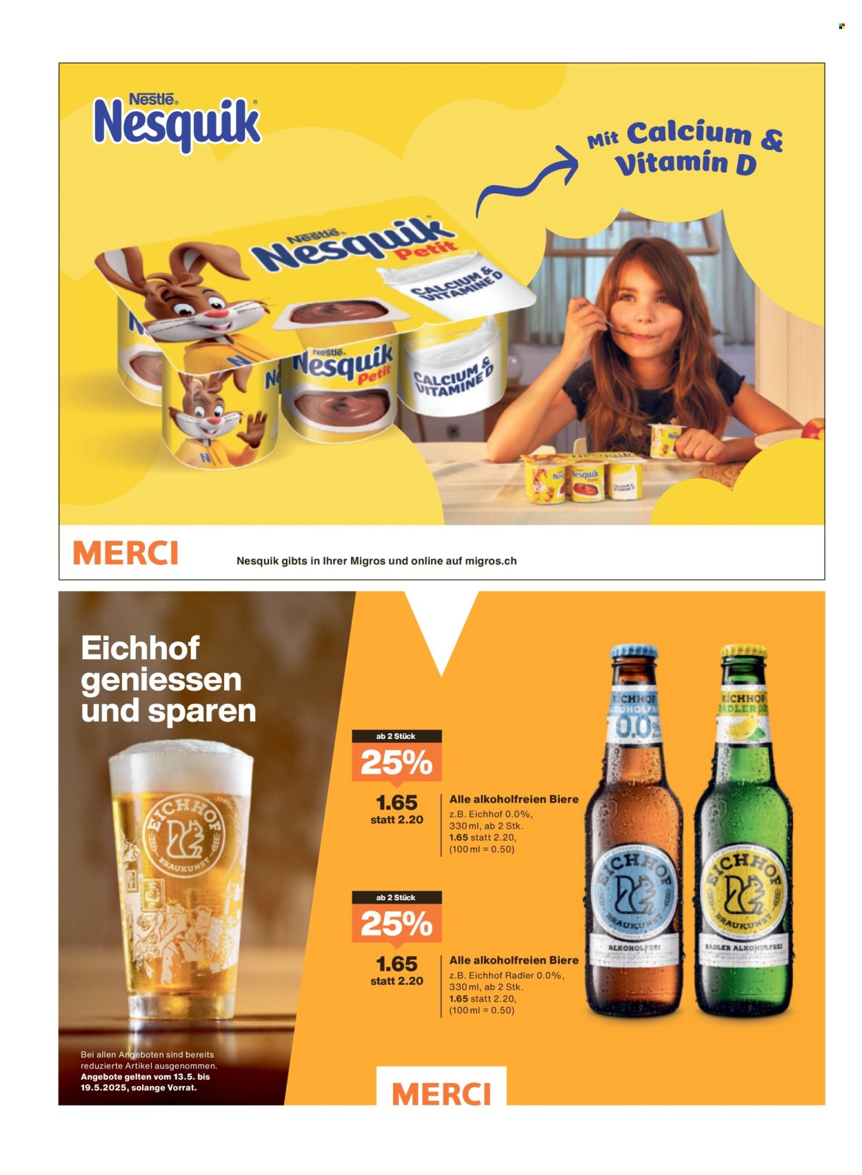 Catalogue Migros - 13.5.2025 - 19.5.2025. Page 28.