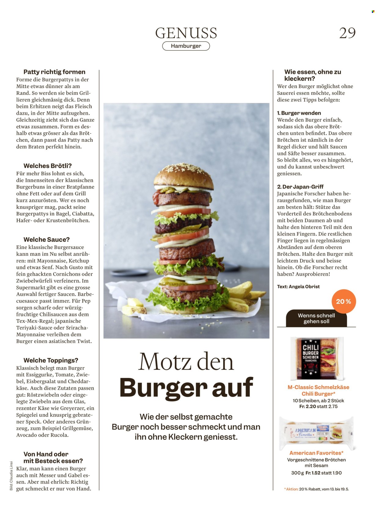 Catalogue Migros - 13.5.2025 - 19.5.2025. Page 29.