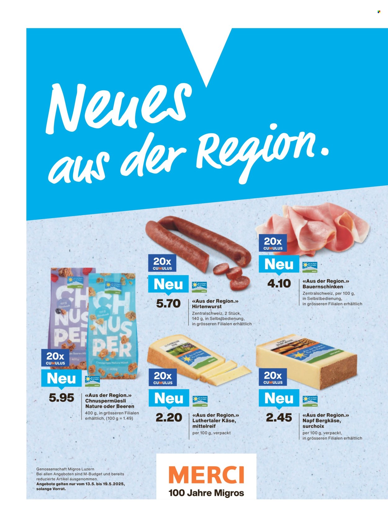 Catalogue Migros - 13.5.2025 - 19.5.2025. Page 42.