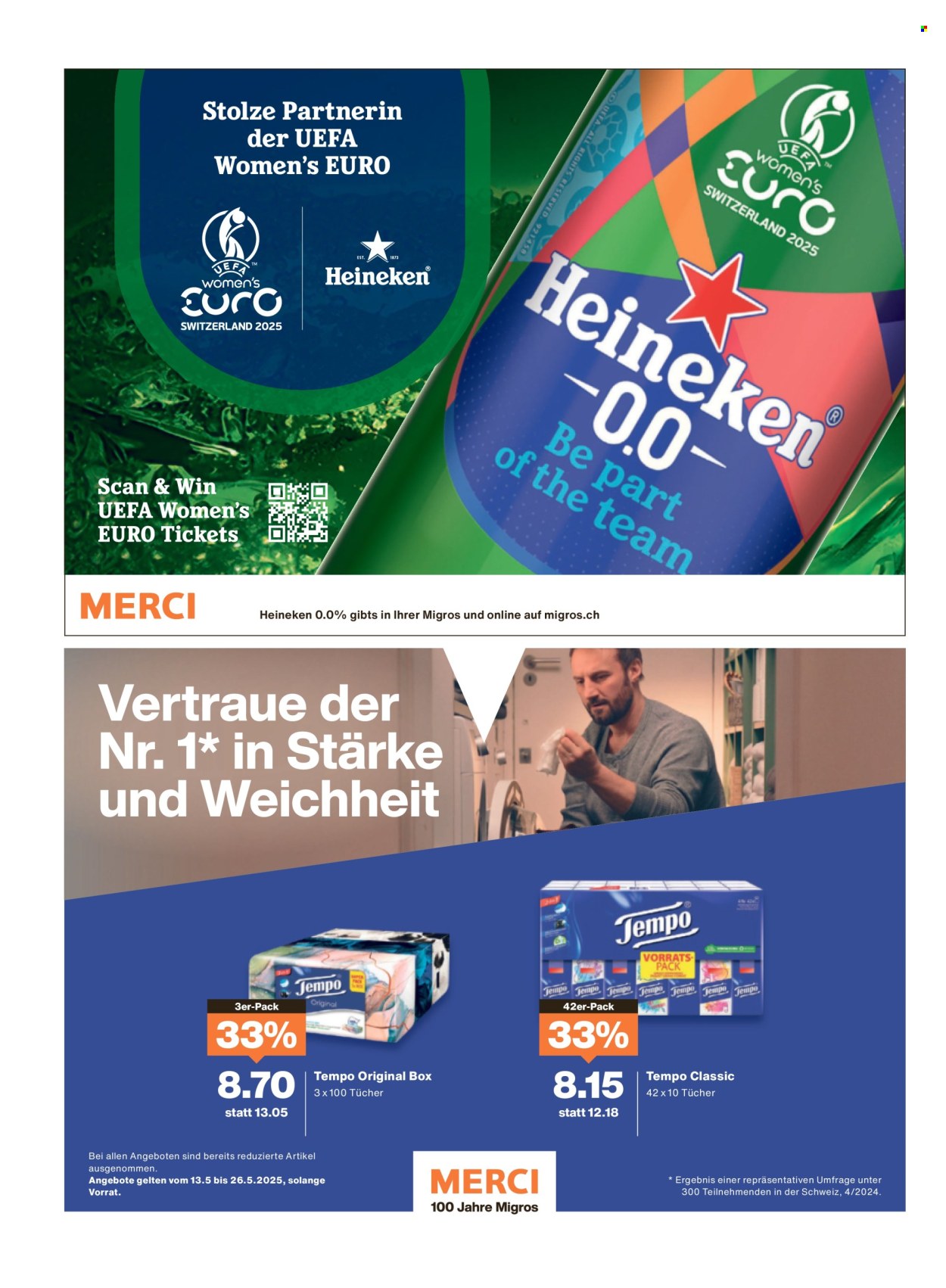 Catalogue Migros - 13.5.2025 - 19.5.2025. Page 58.