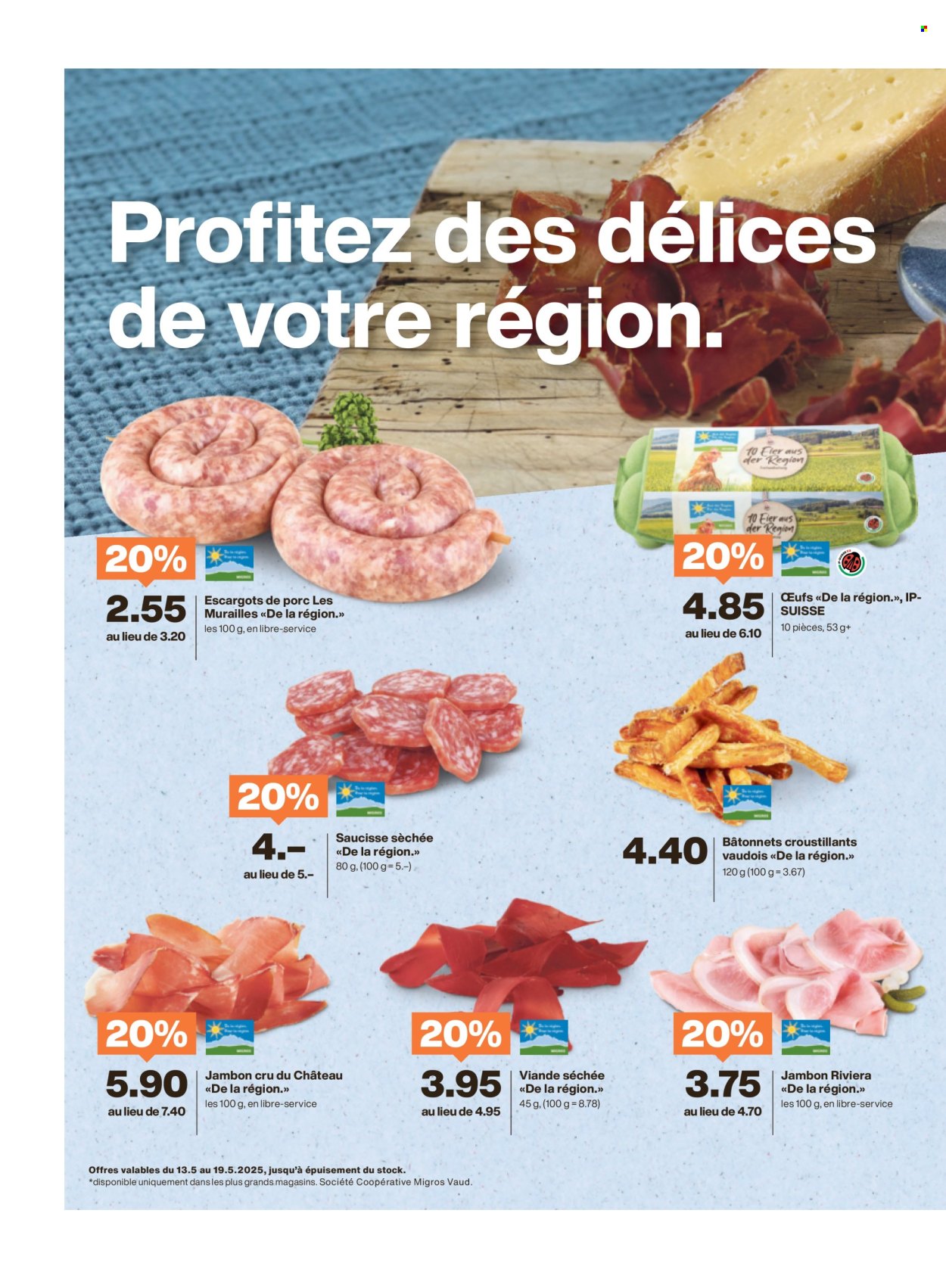 Catalogue Migros - 13.5.2025 - 19.5.2025. Page 2.