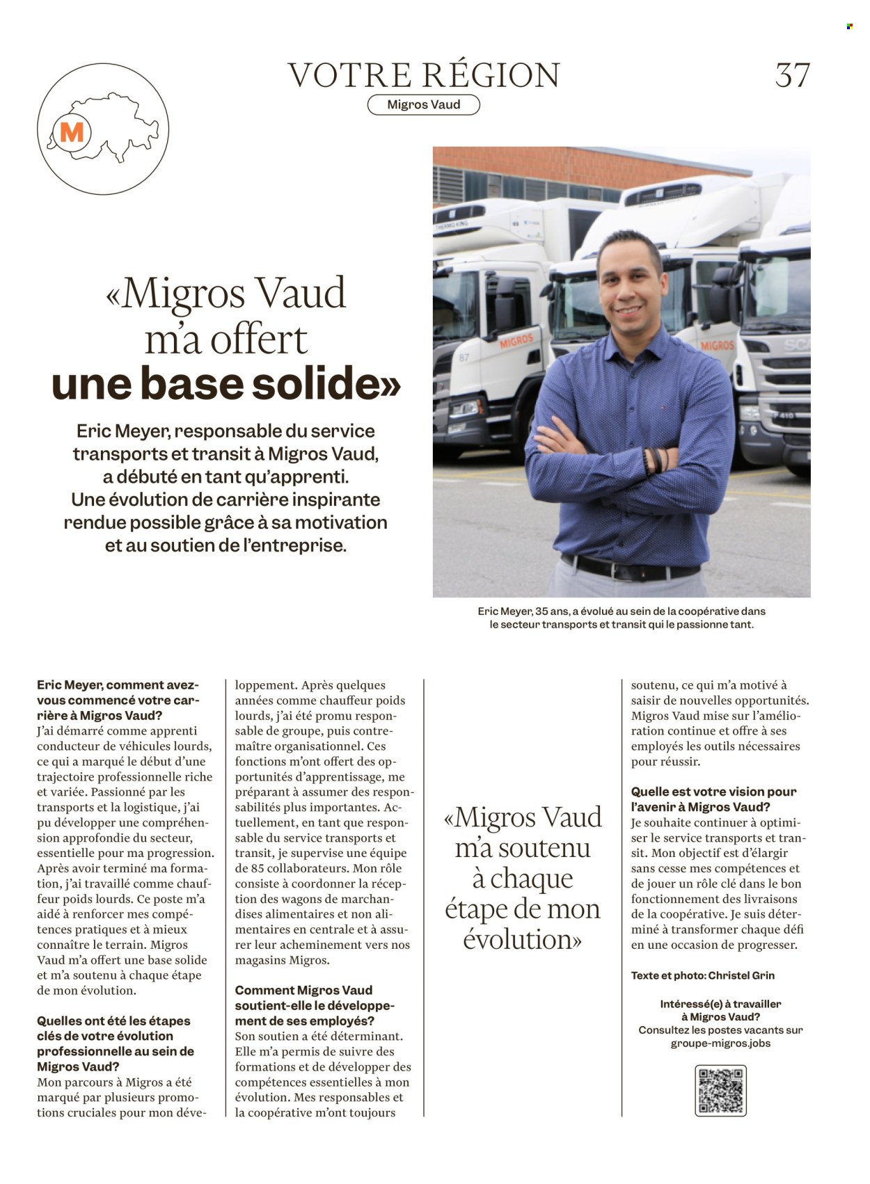 Catalogue Migros - 13.5.2025 - 19.5.2025. Page 37.