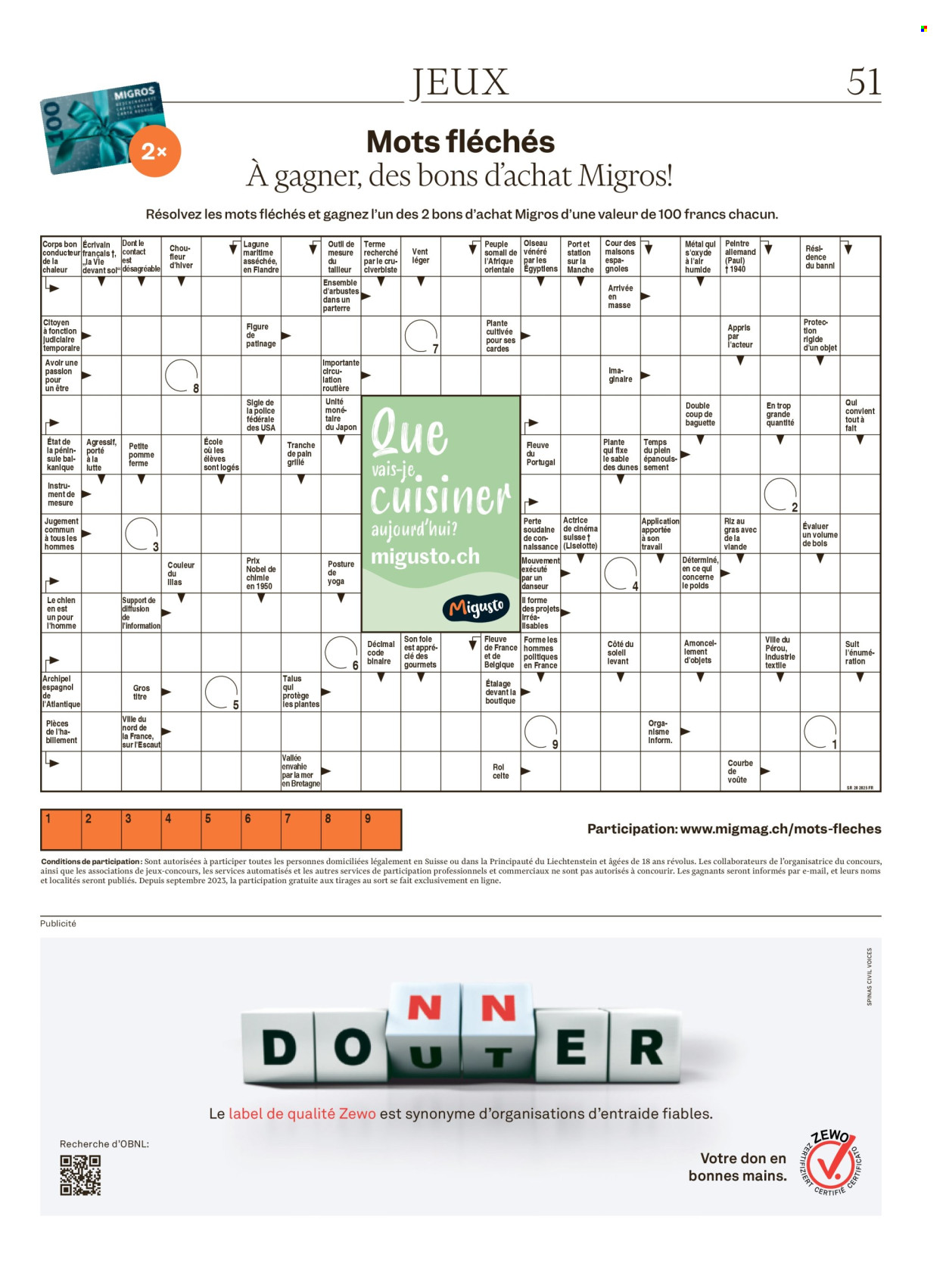 Catalogue Migros - 13.5.2025 - 19.5.2025. Page 51.