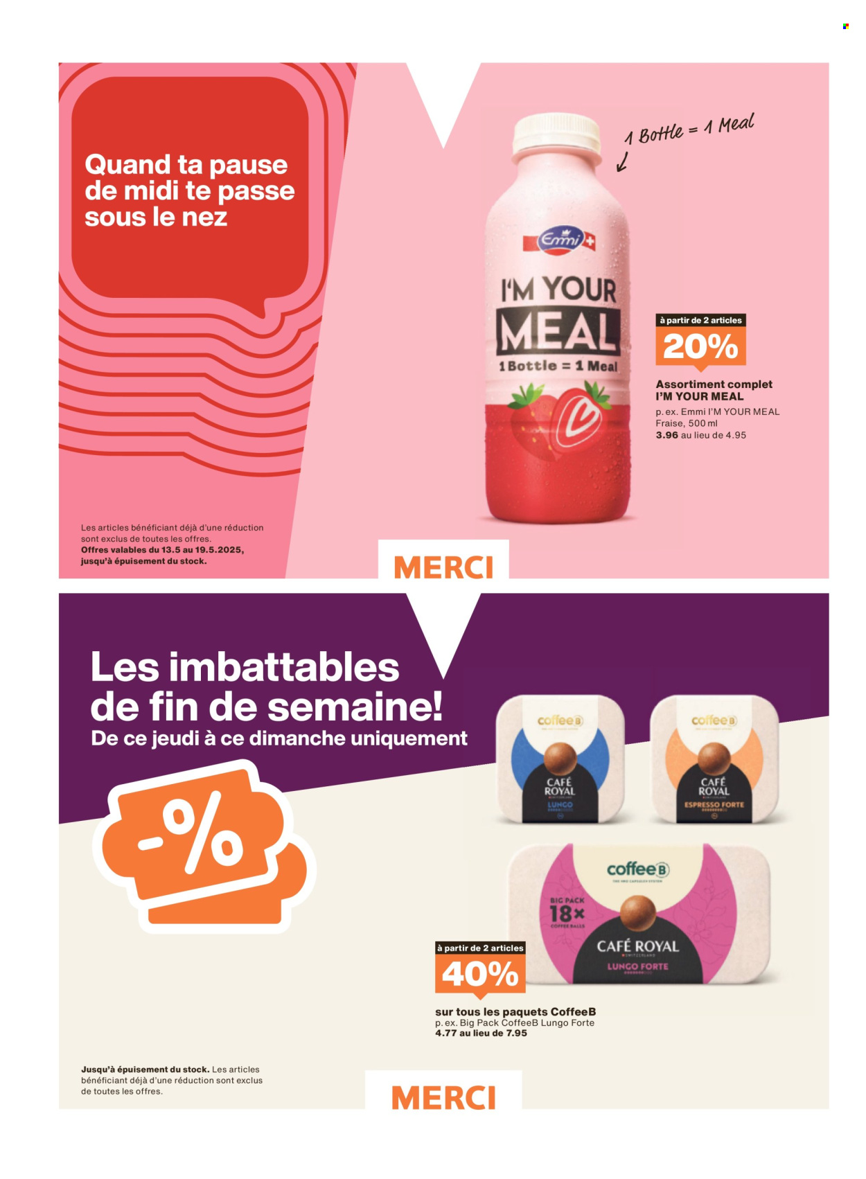 Catalogue Migros - 13.5.2025 - 19.5.2025. Page 54.