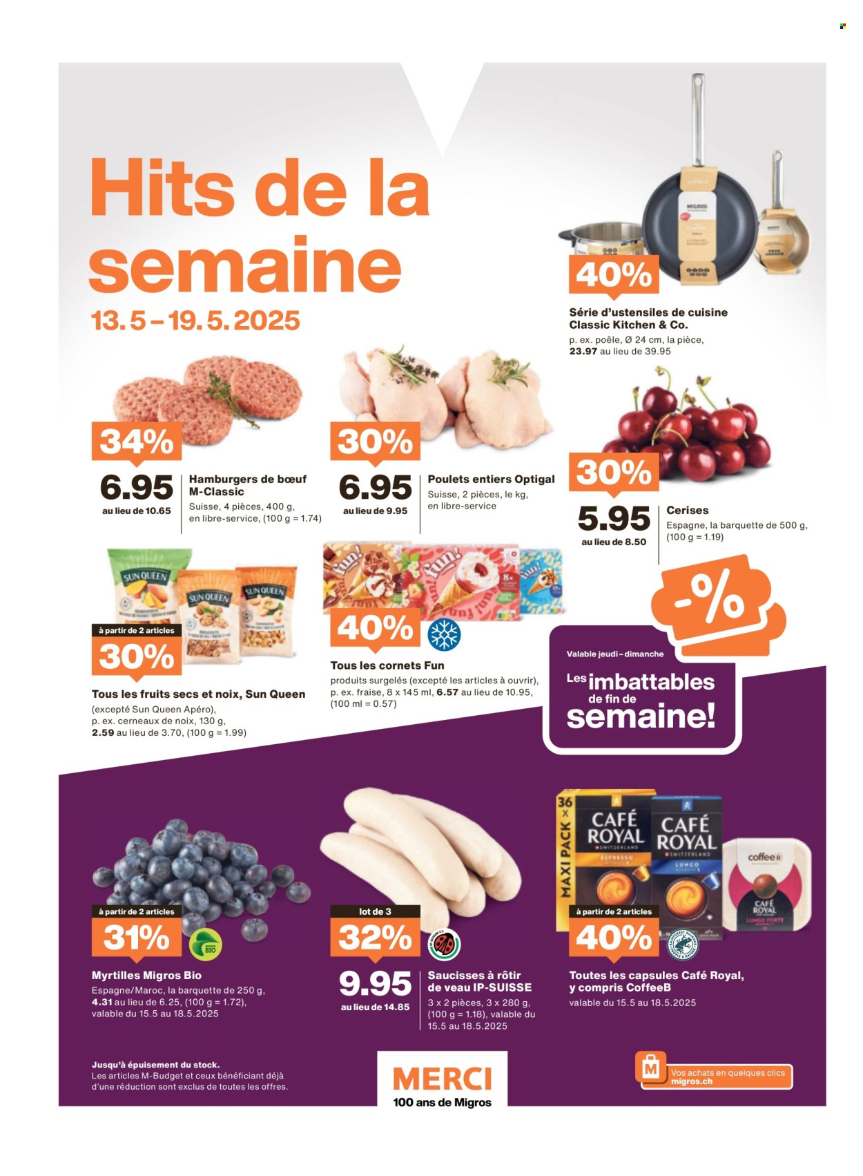 Catalogue Migros - 13.5.2025 - 19.5.2025. Page 56.