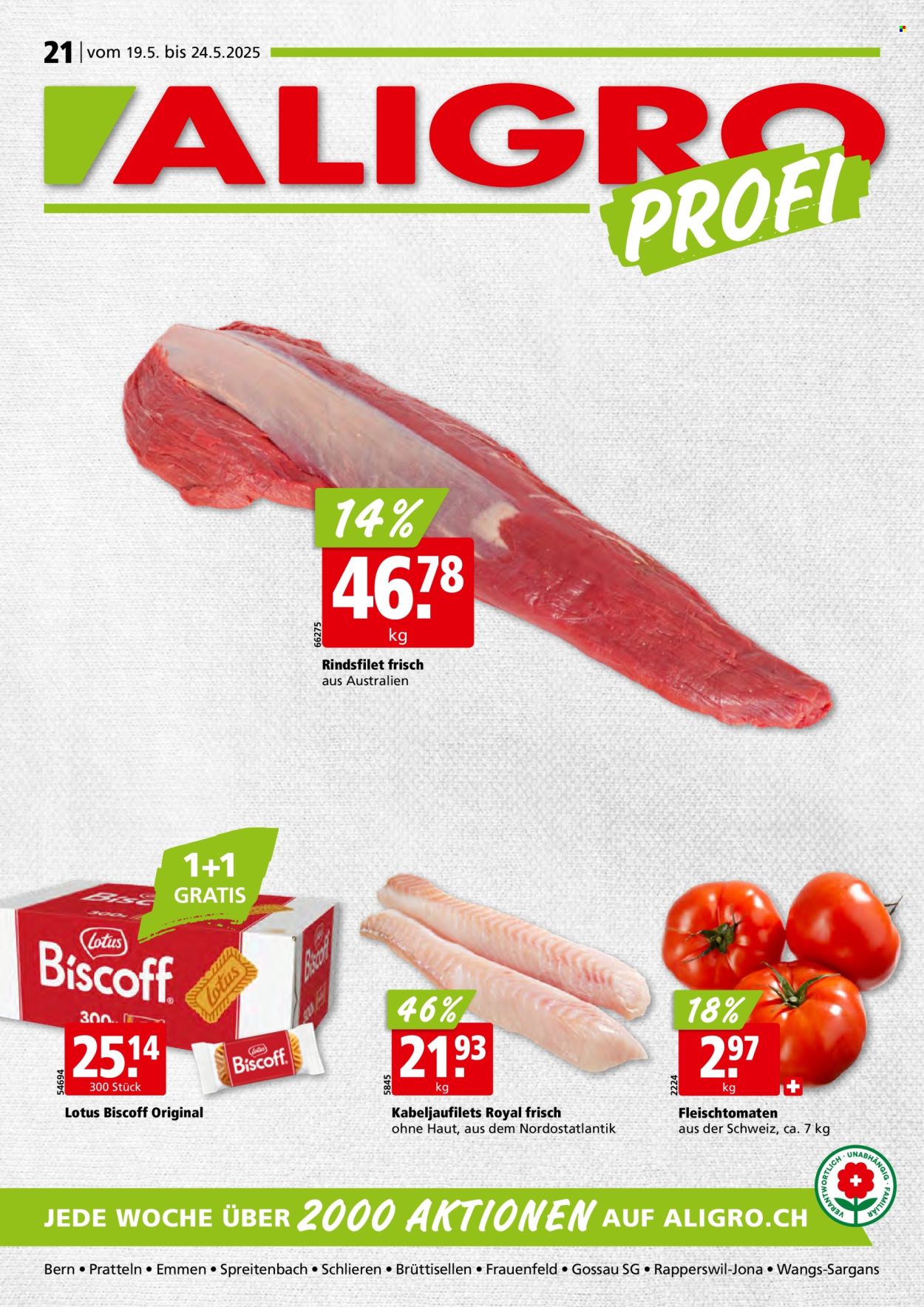 Catalogue ALIGRO - 19.5.2025 - 24.5.2025. Page 1.