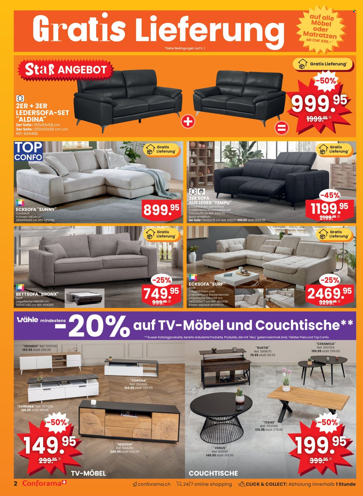 Catalogue Conforama - 14.5.2025 - 27.5.2025. Page 2.