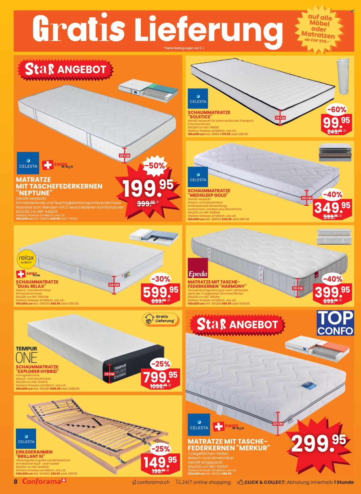 Catalogue Conforama - 14.5.2025 - 27.5.2025. Page 8.
