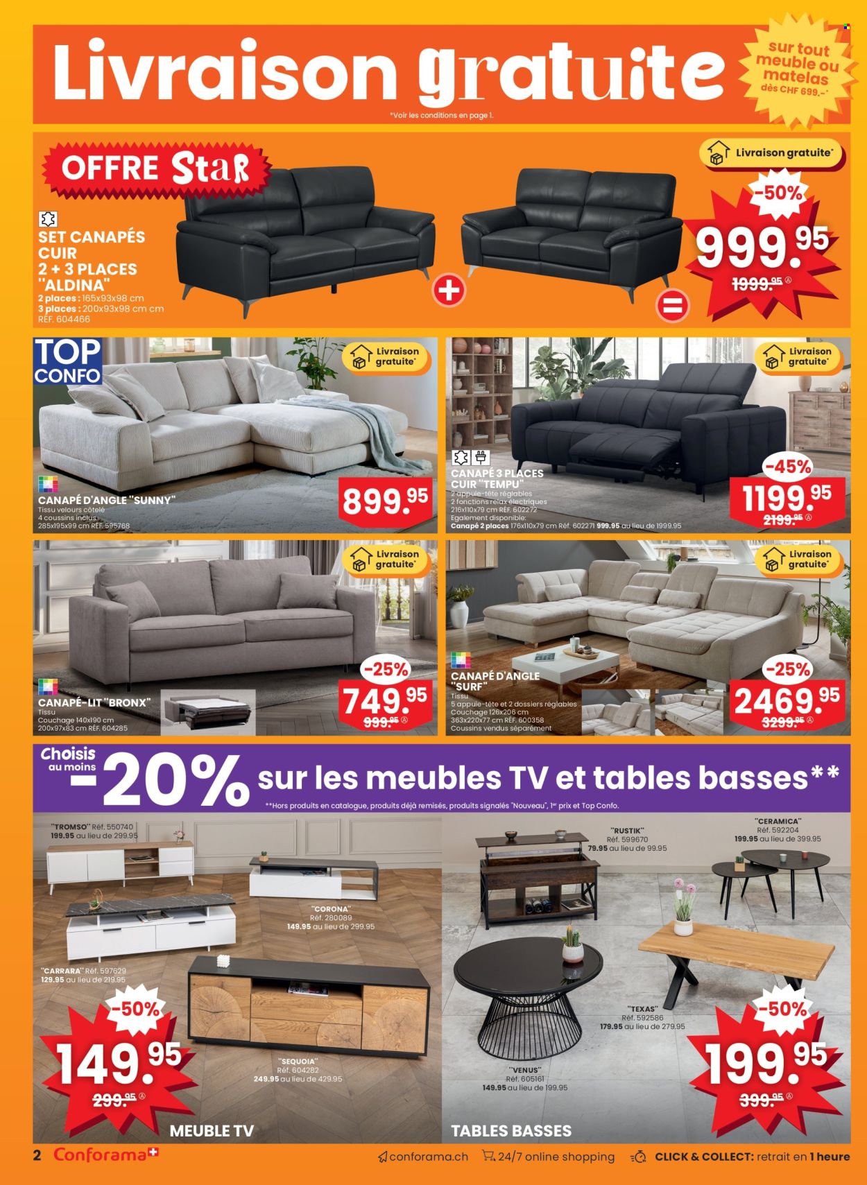 Catalogue Conforama - 14.5.2025 - 27.5.2025. Page 2.