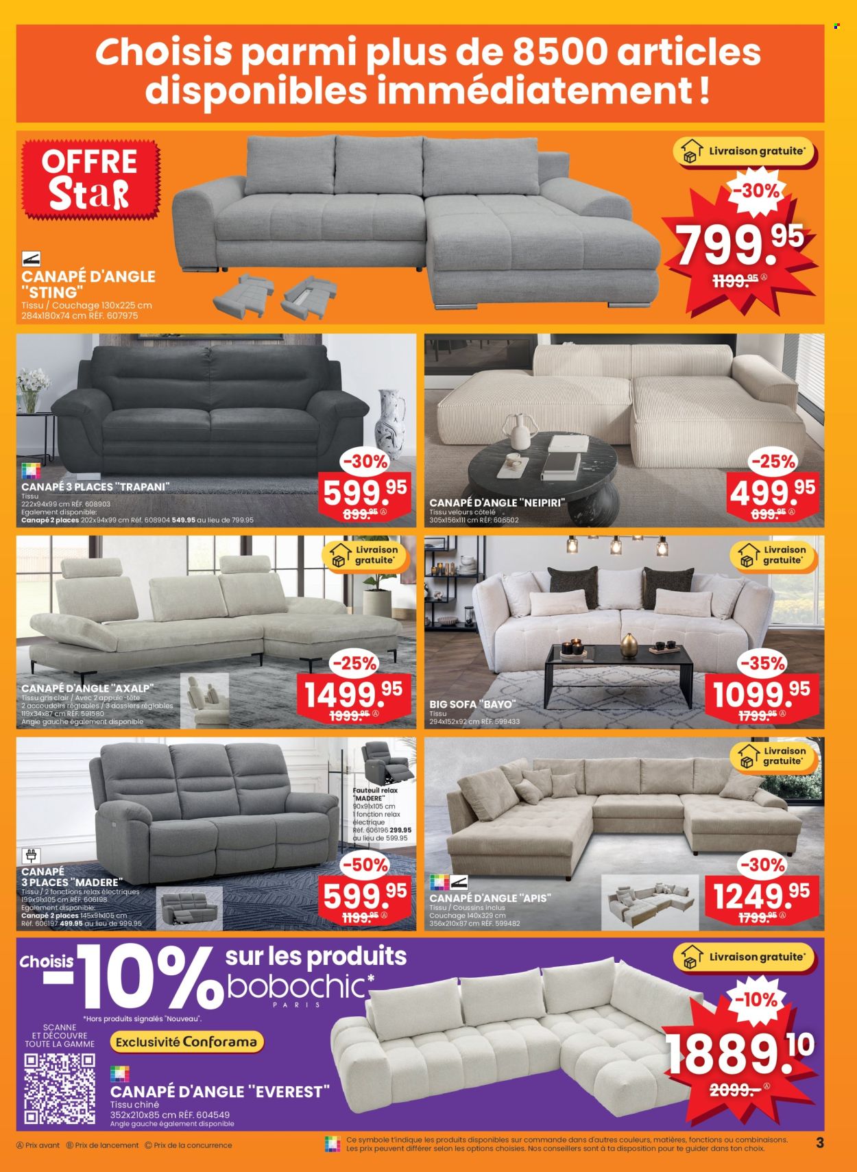 Catalogue Conforama - 14.5.2025 - 27.5.2025. Page 3.