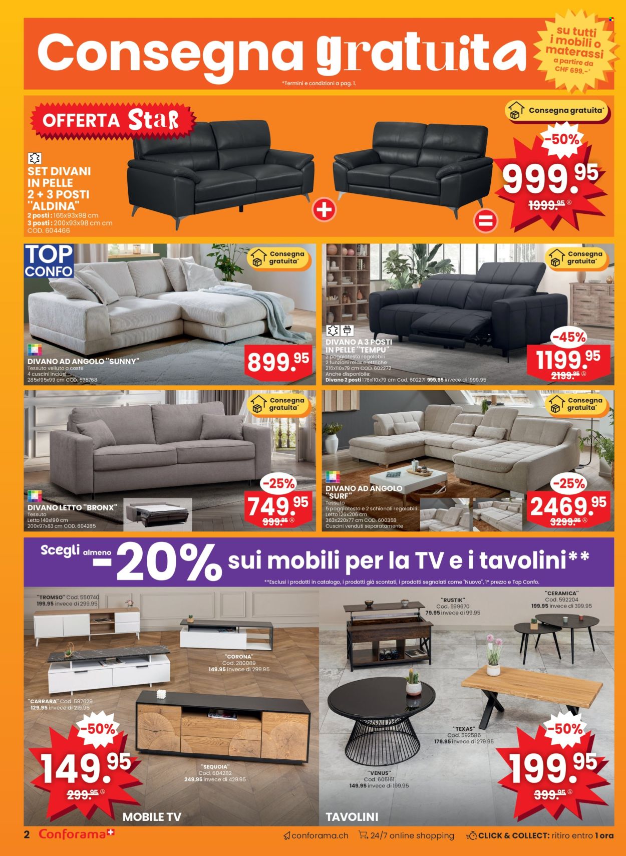 Catalogue Conforama - 14.5.2025 - 27.5.2025. Page 2.
